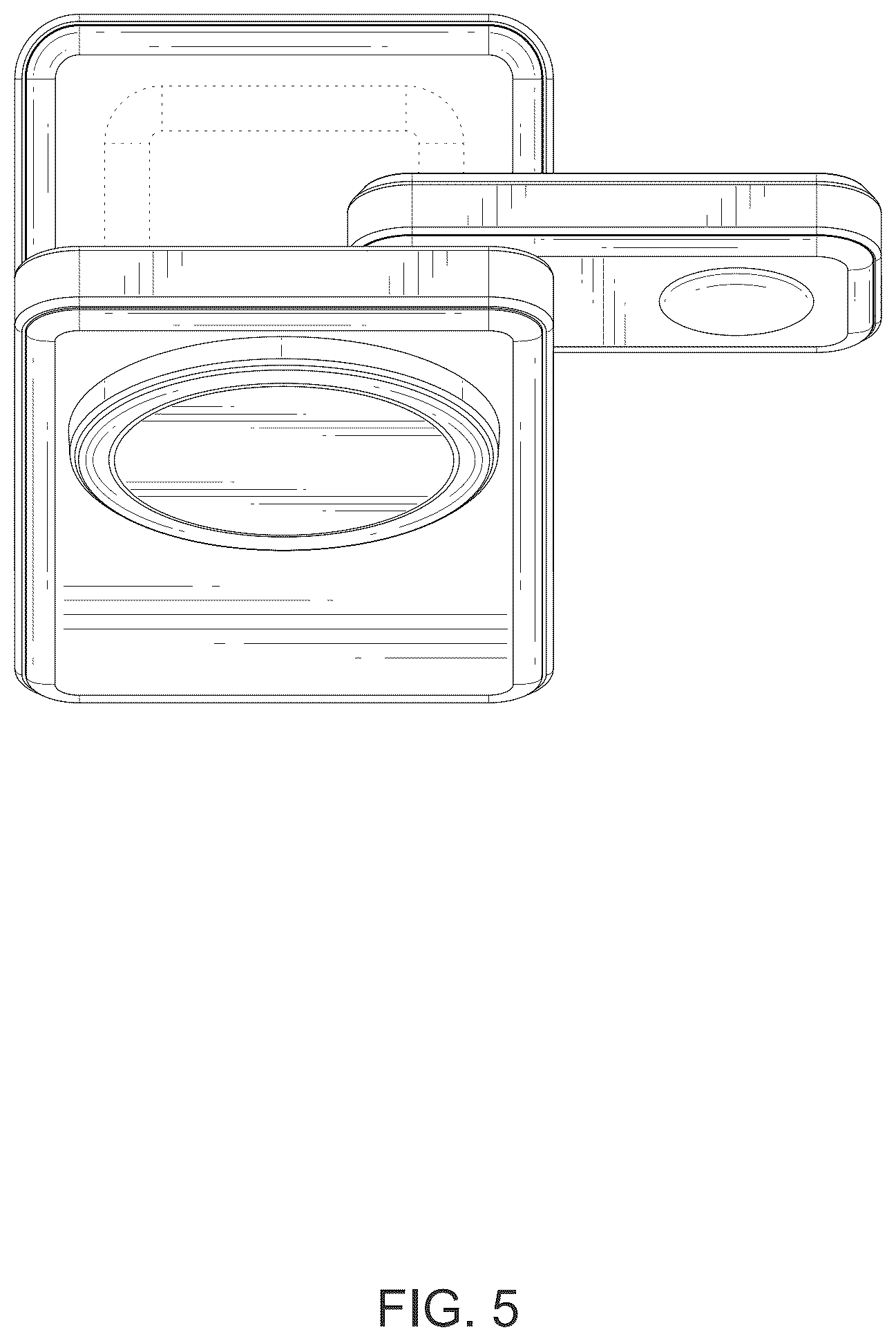 Patent USD1076804 Figure 5 – Wireless charger