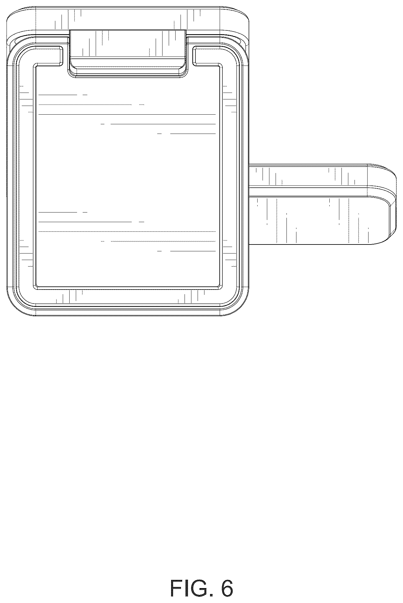 Patent USD1076804 Figure 6 – Wireless charger
