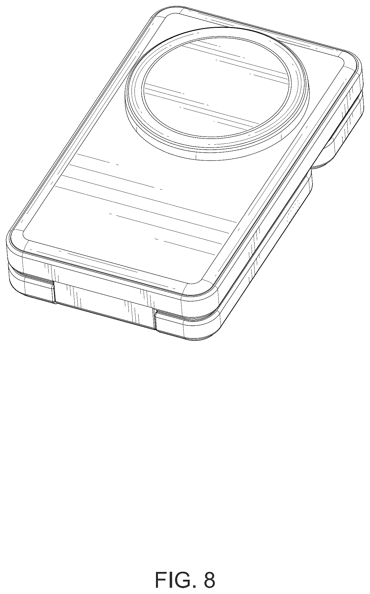 Patent USD1076804 Figure 8 – Wireless charger