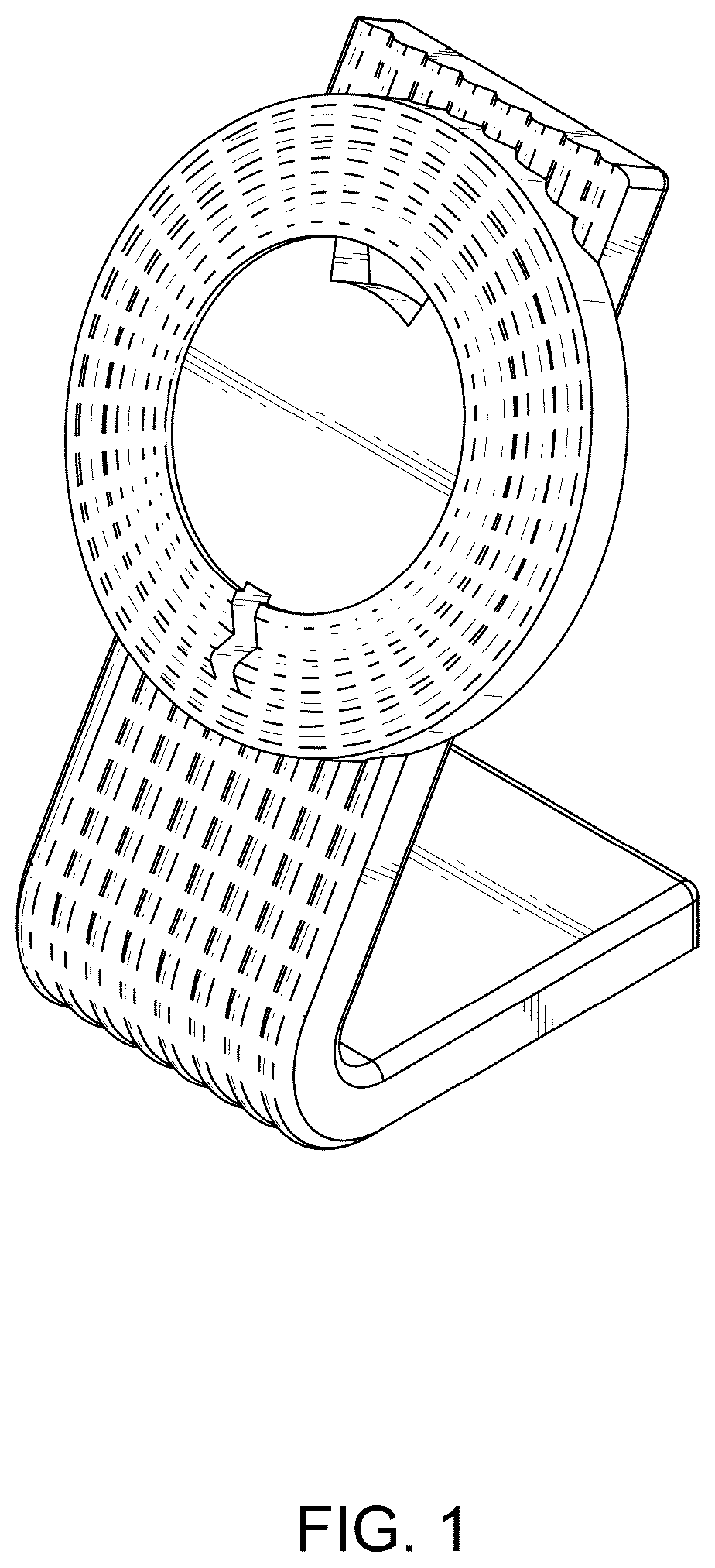 Patent USD1076805 Figure 1 – Charger stand