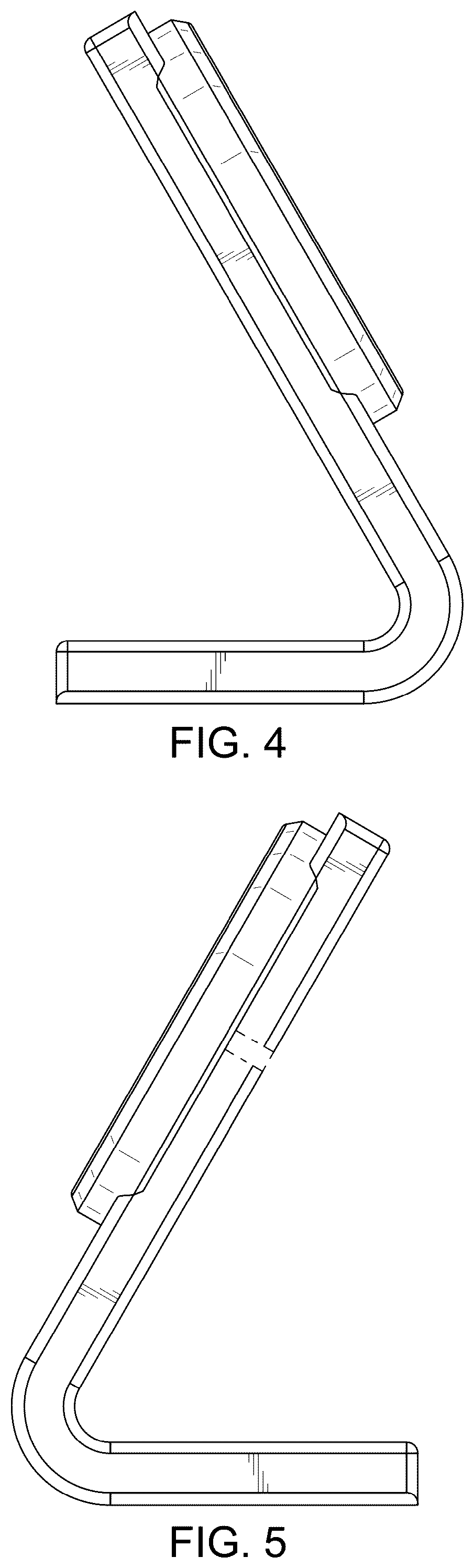 Patent USD1076805 Figure 3 – Charger stand