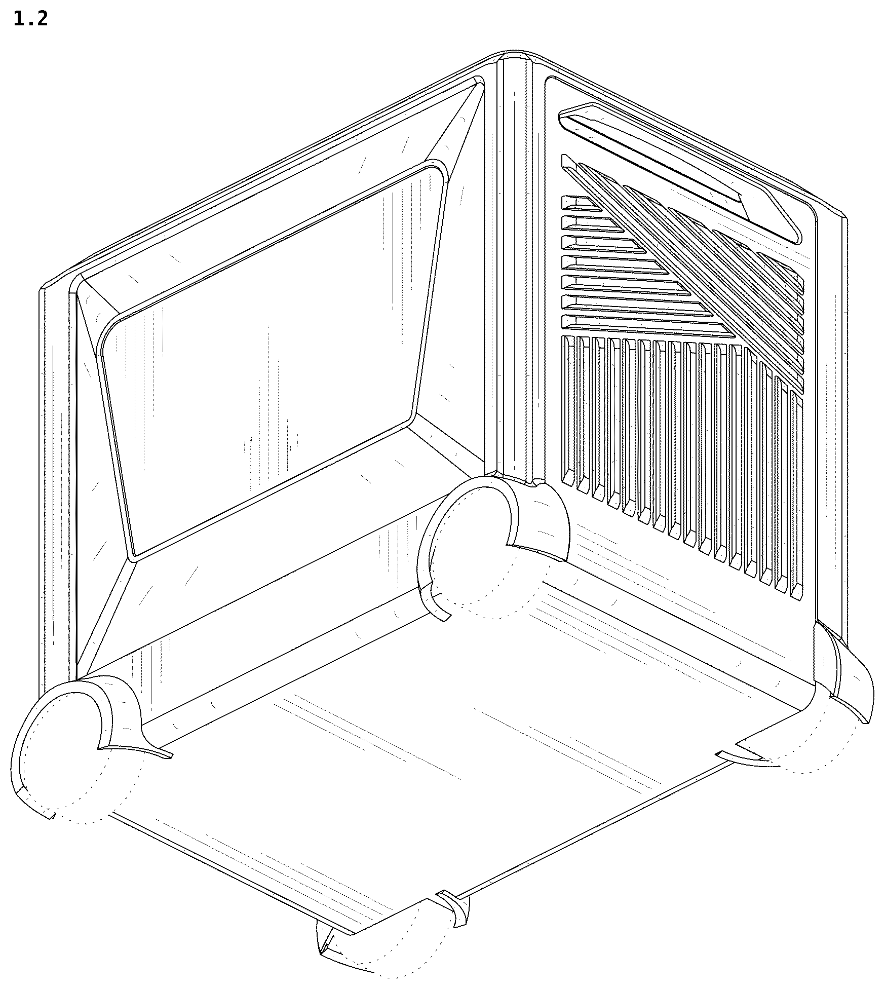 Patent USD1076809 Figure 2 – Power supply