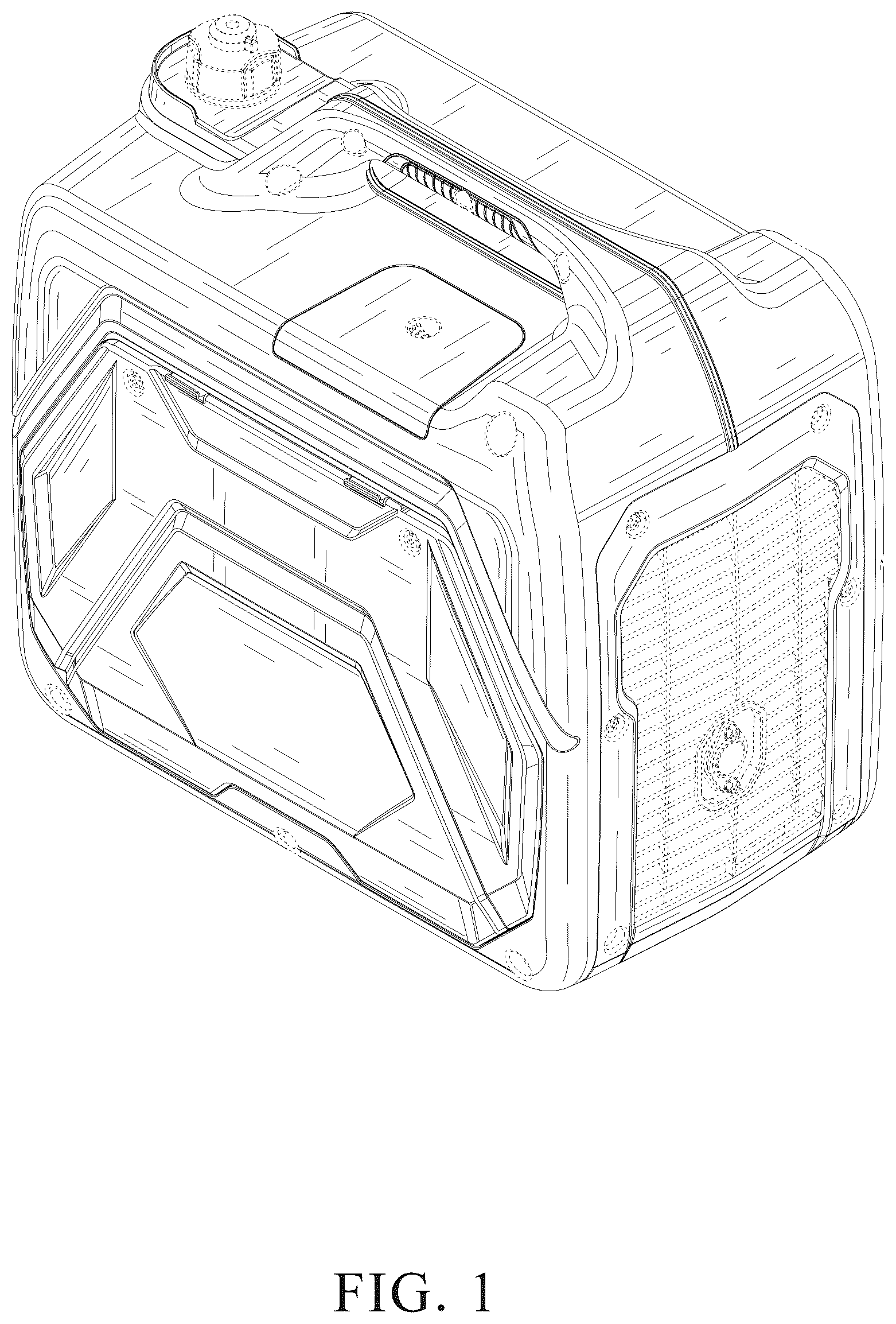 Patent USD1076810 — Inverter generator — Figure 1