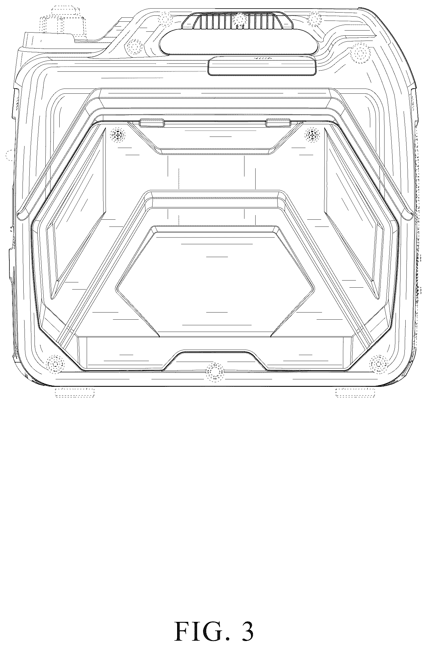 Patent USD1076810 Figure 3 – Inverter generator