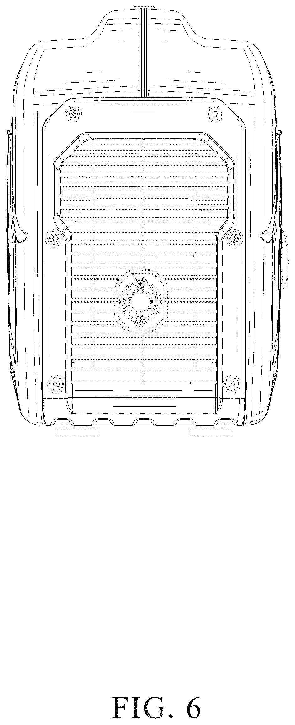 Patent USD1076810 Figure 6 – Inverter generator