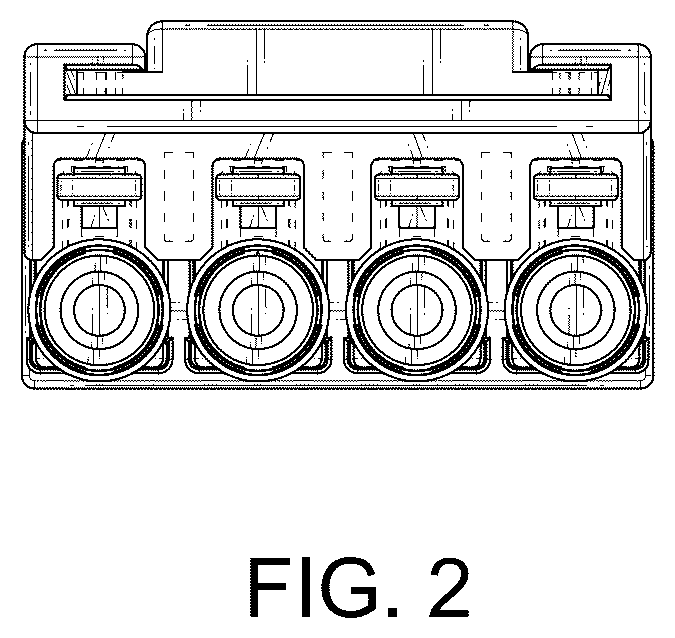 Patent USD1076811 Figure 2 – Optical connector