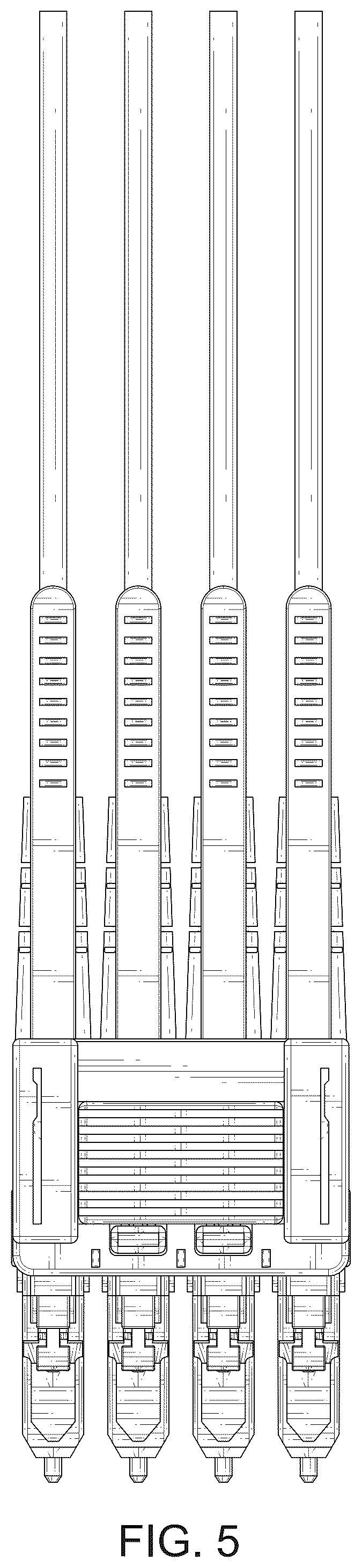 Patent USD1076811 Figure 5 – Optical connector