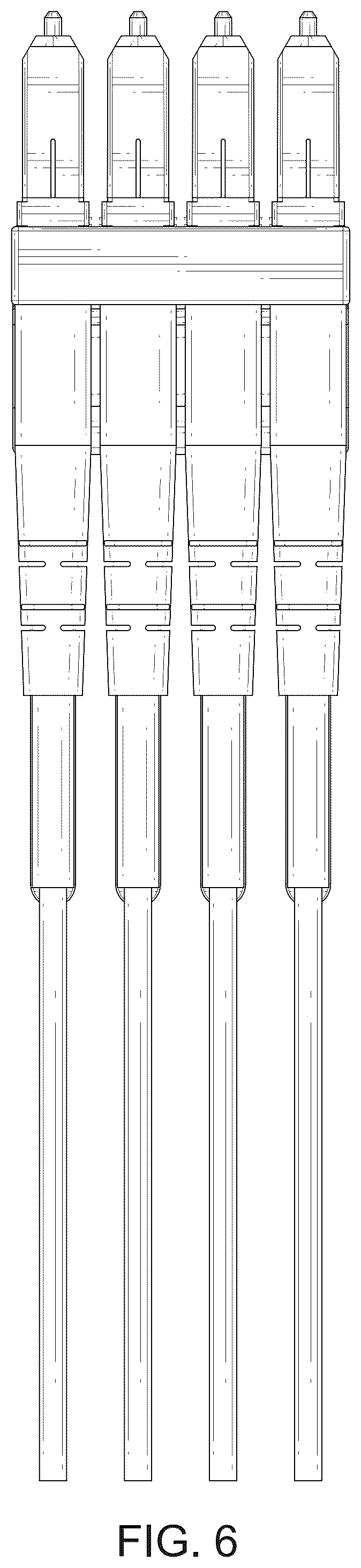 Patent USD1076811 Figure 6 – Optical connector