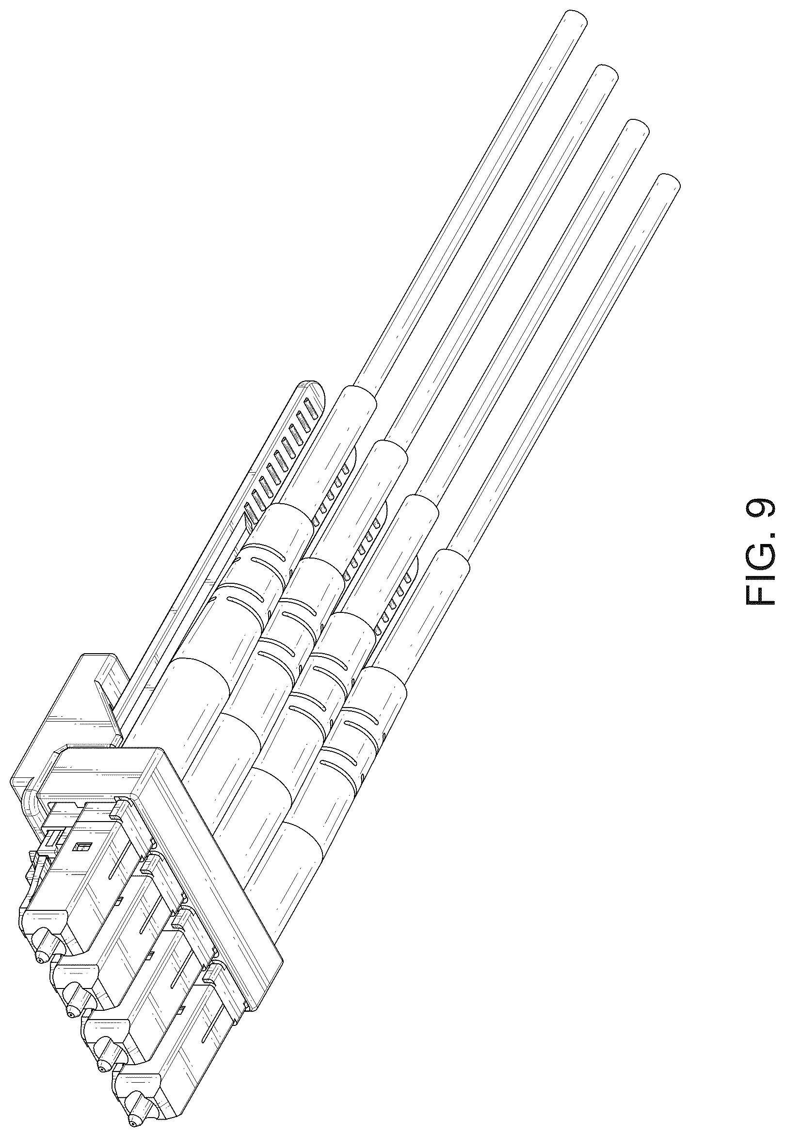 Patent USD1076811 Figure 9 – Optical connector