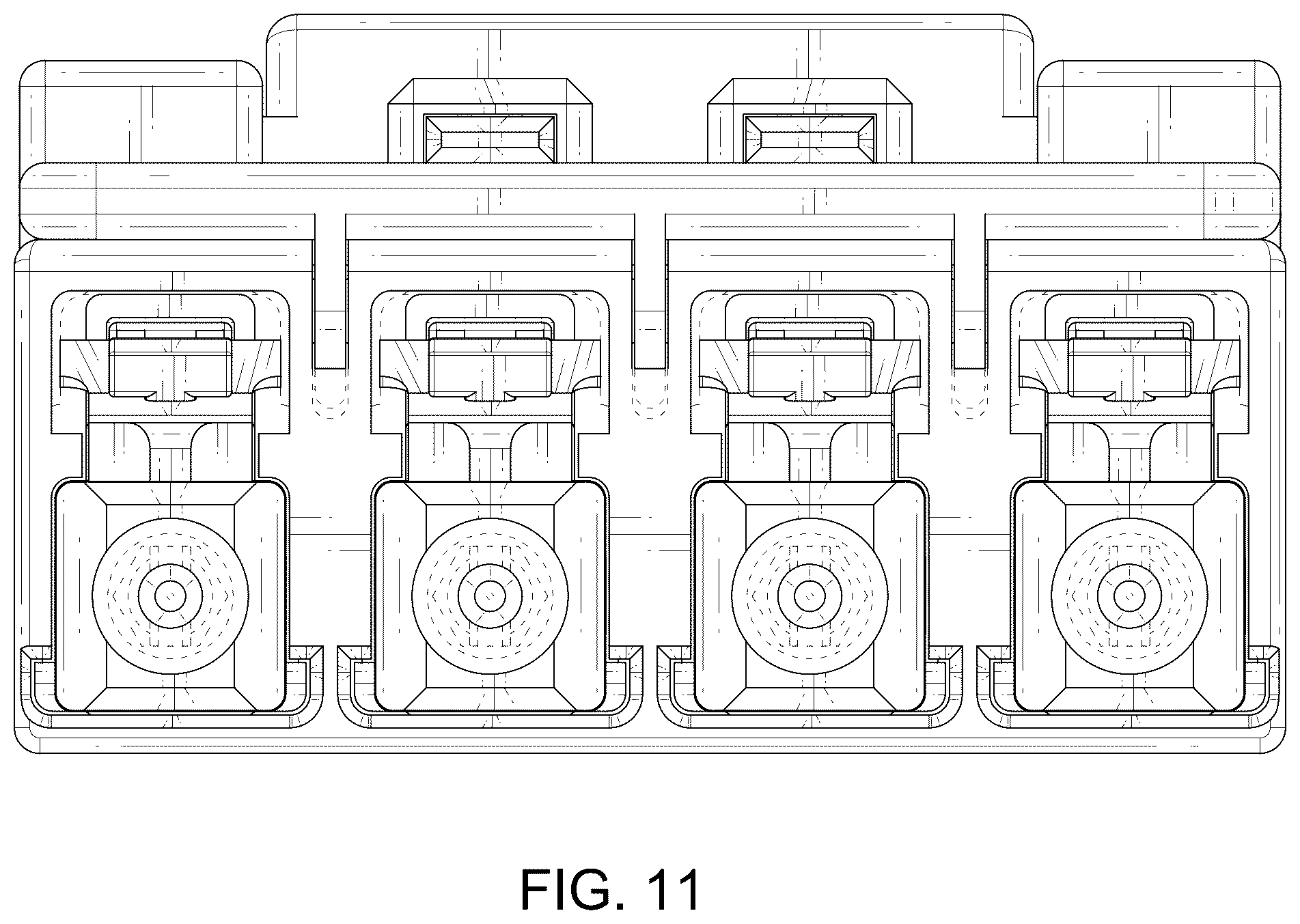 Patent USD1076811 Figure 11 – Optical connector