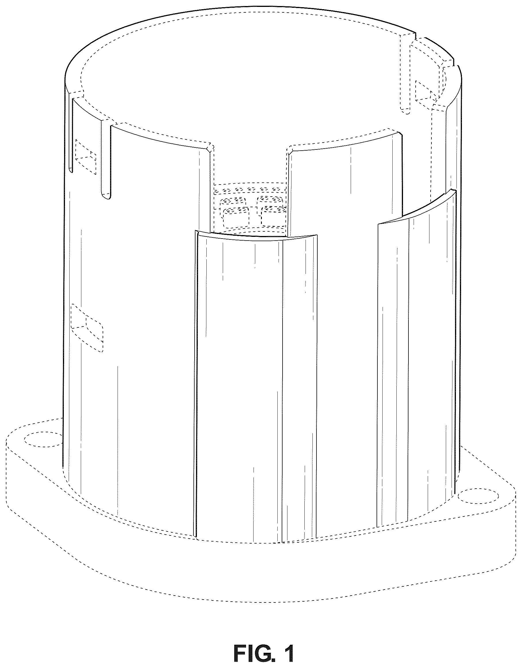 Patent USD1076813 Figure 1 – Connector