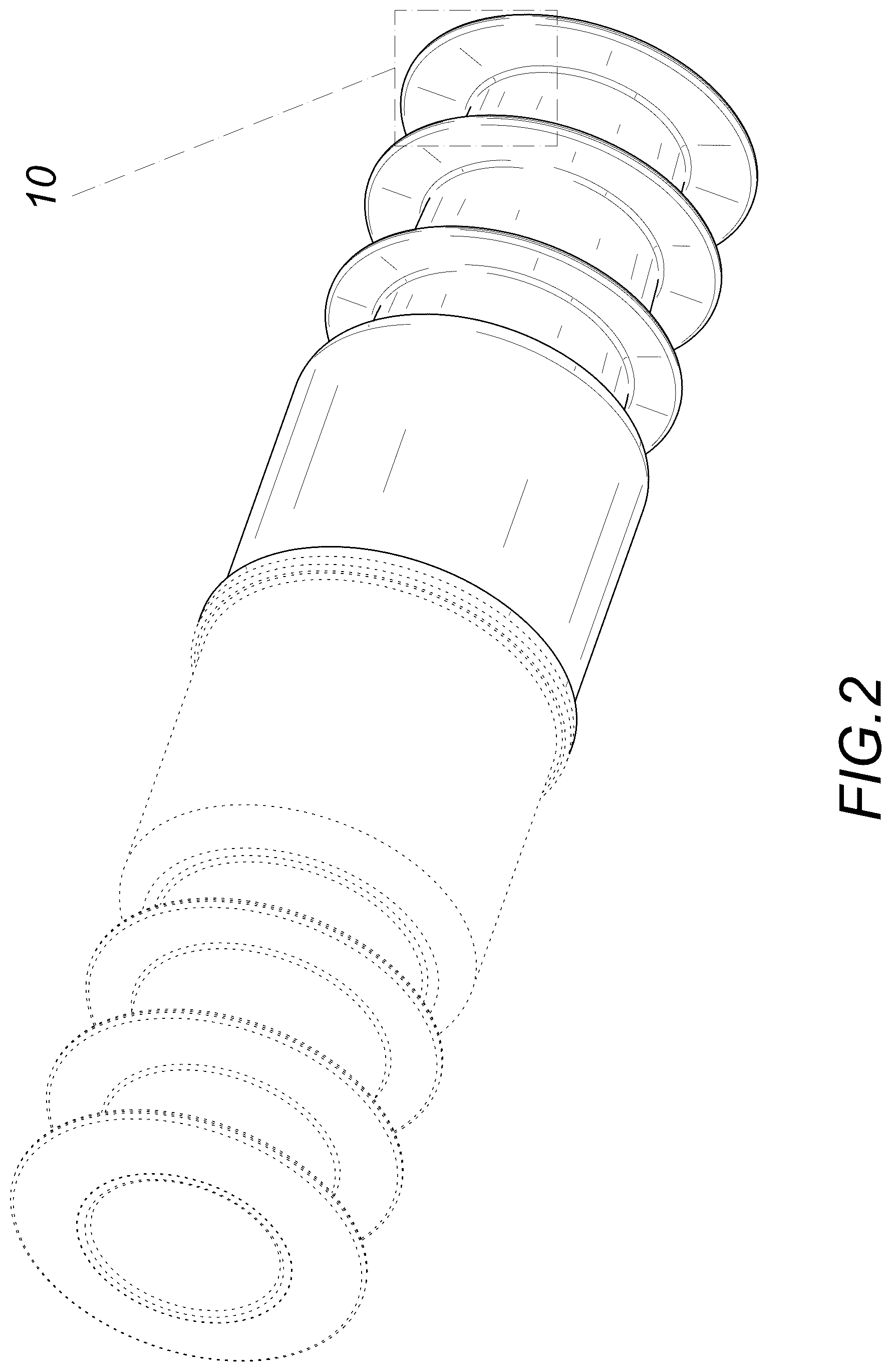 Patent USD1076814 Figure 2 – Connector