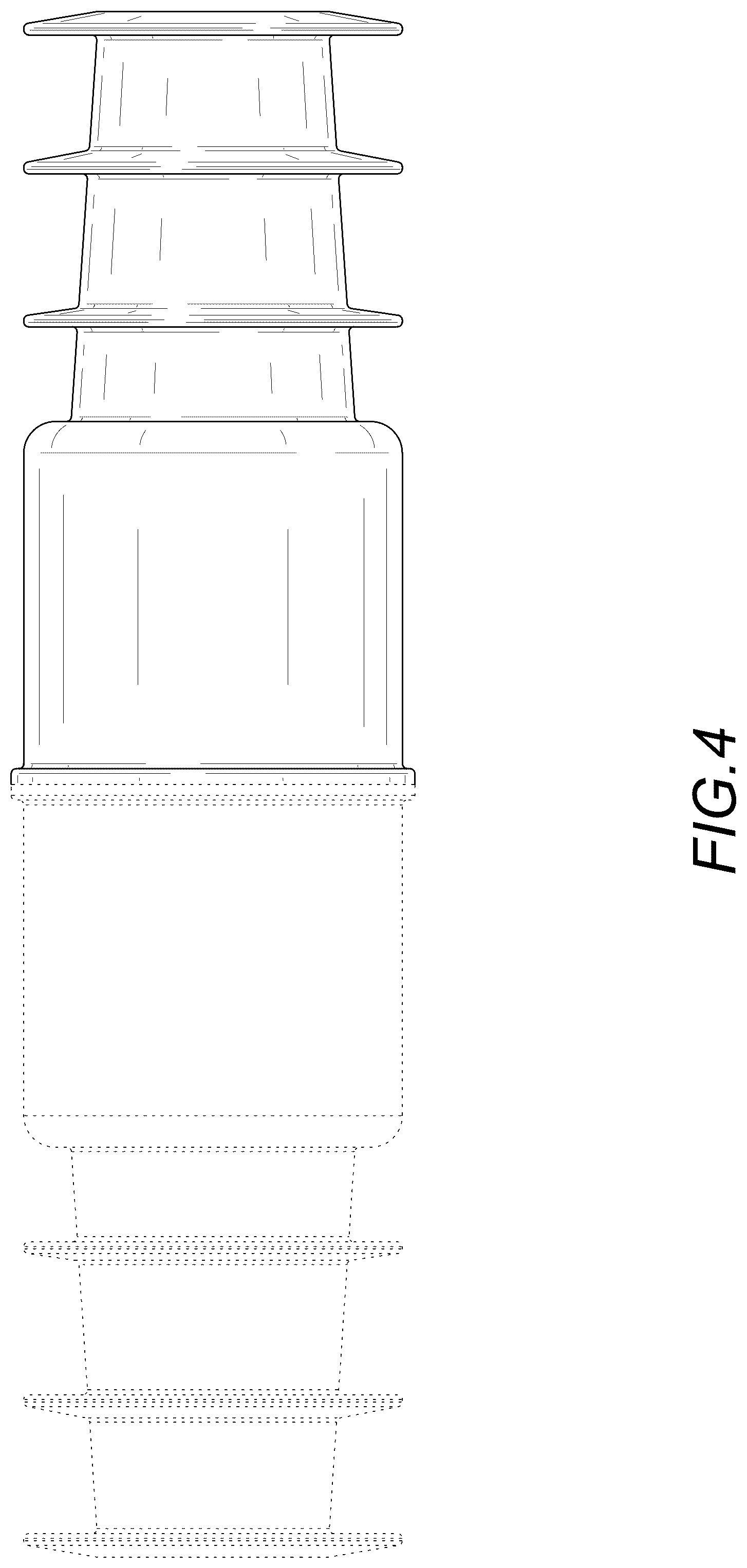 Patent USD1076814 Figure 4 – Connector