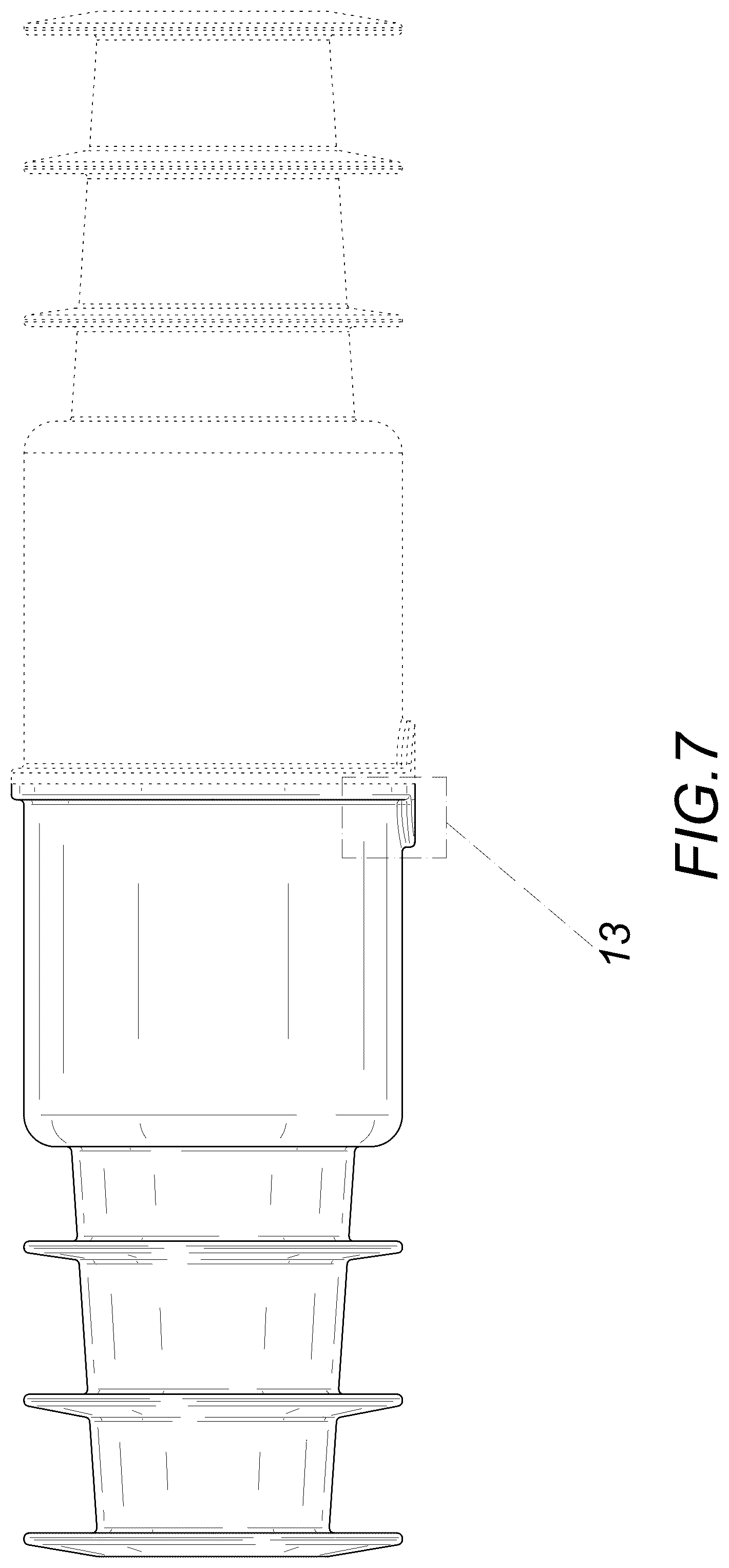 Patent USD1076814 Figure 7 – Connector