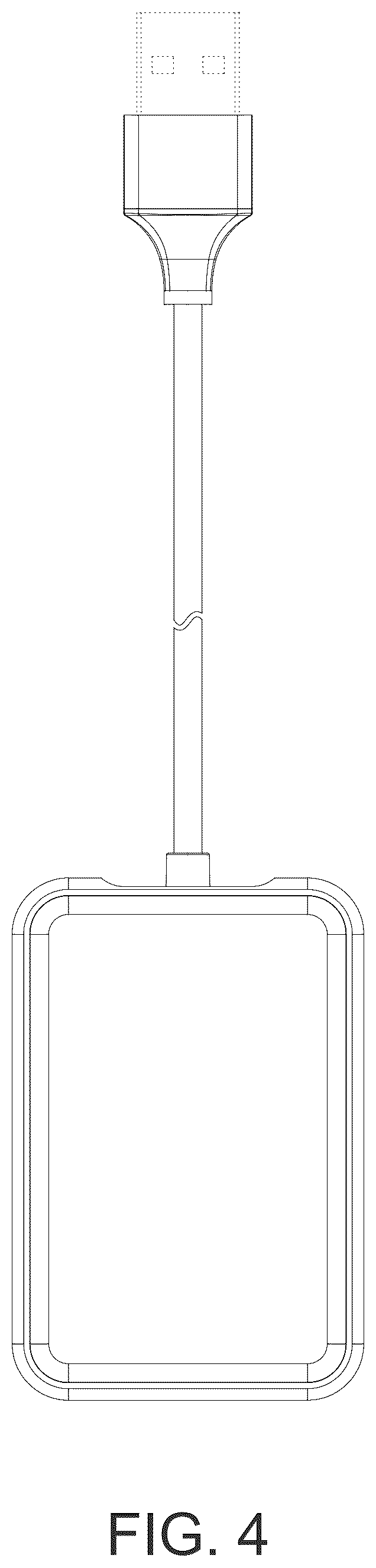 Patent USD1076815 Figure 4 – Car smart adapter