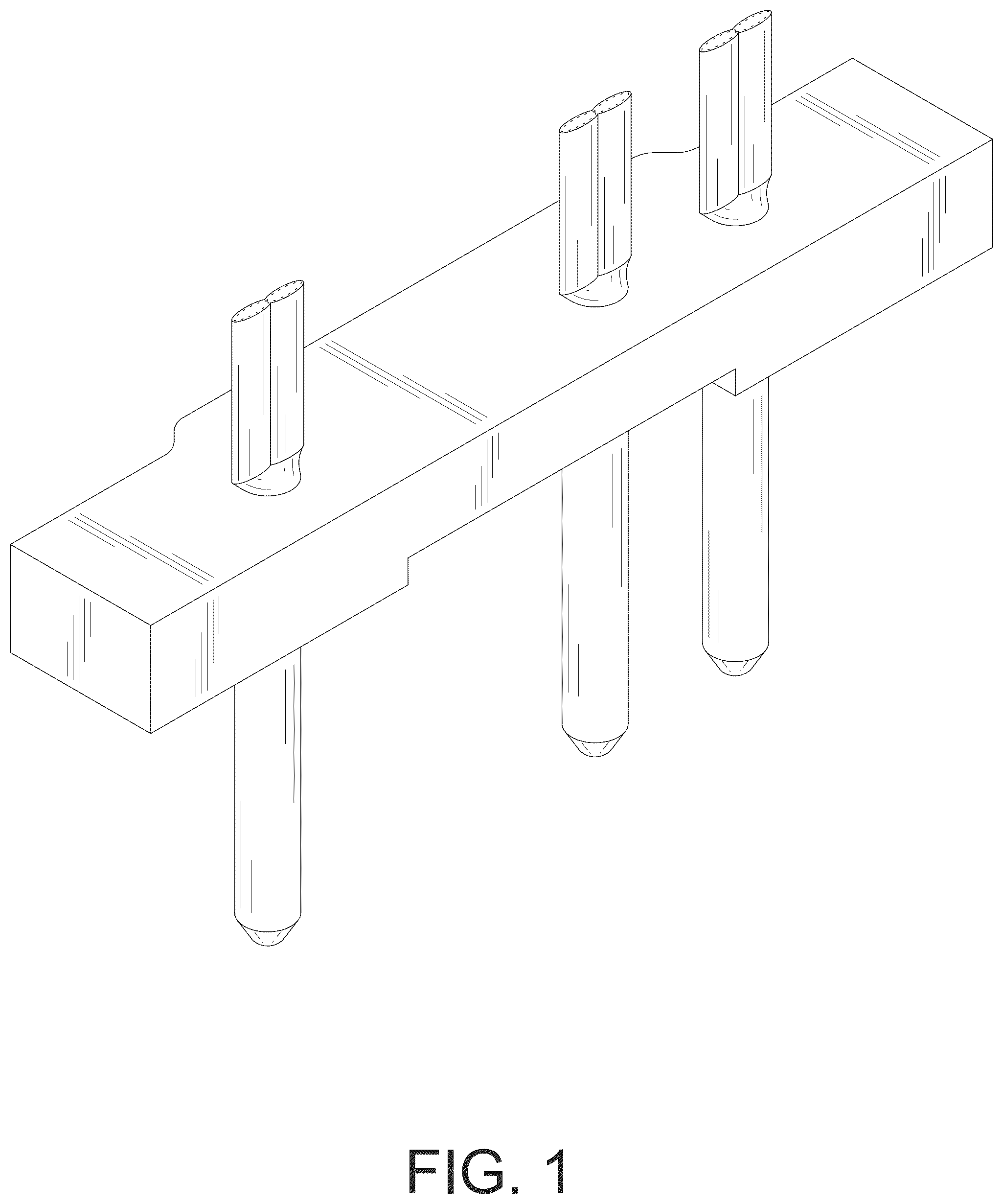 Patent USD1076816 — Coupler pin — Figure 1