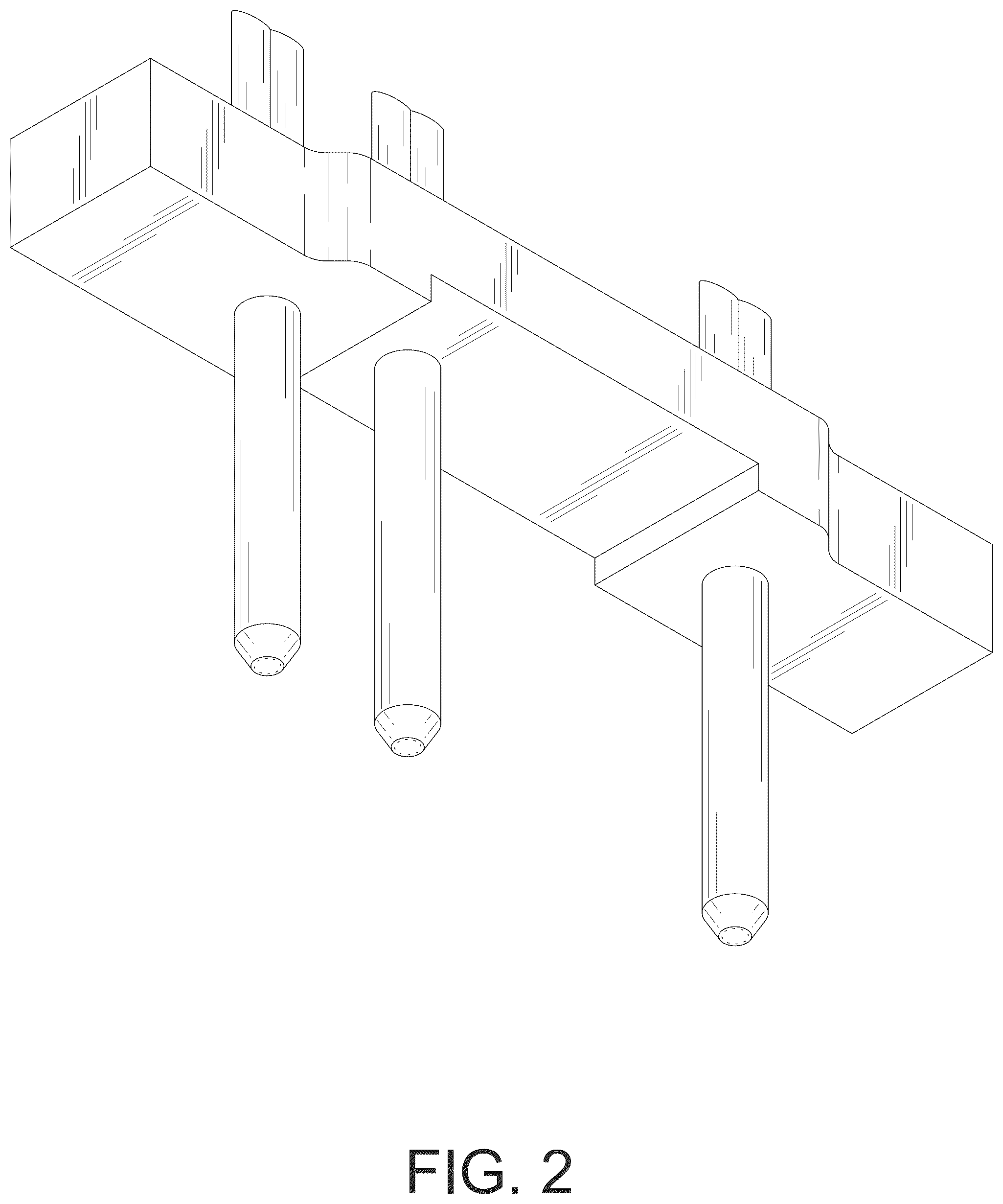 Patent USD1076816 Figure 2 – Coupler pin