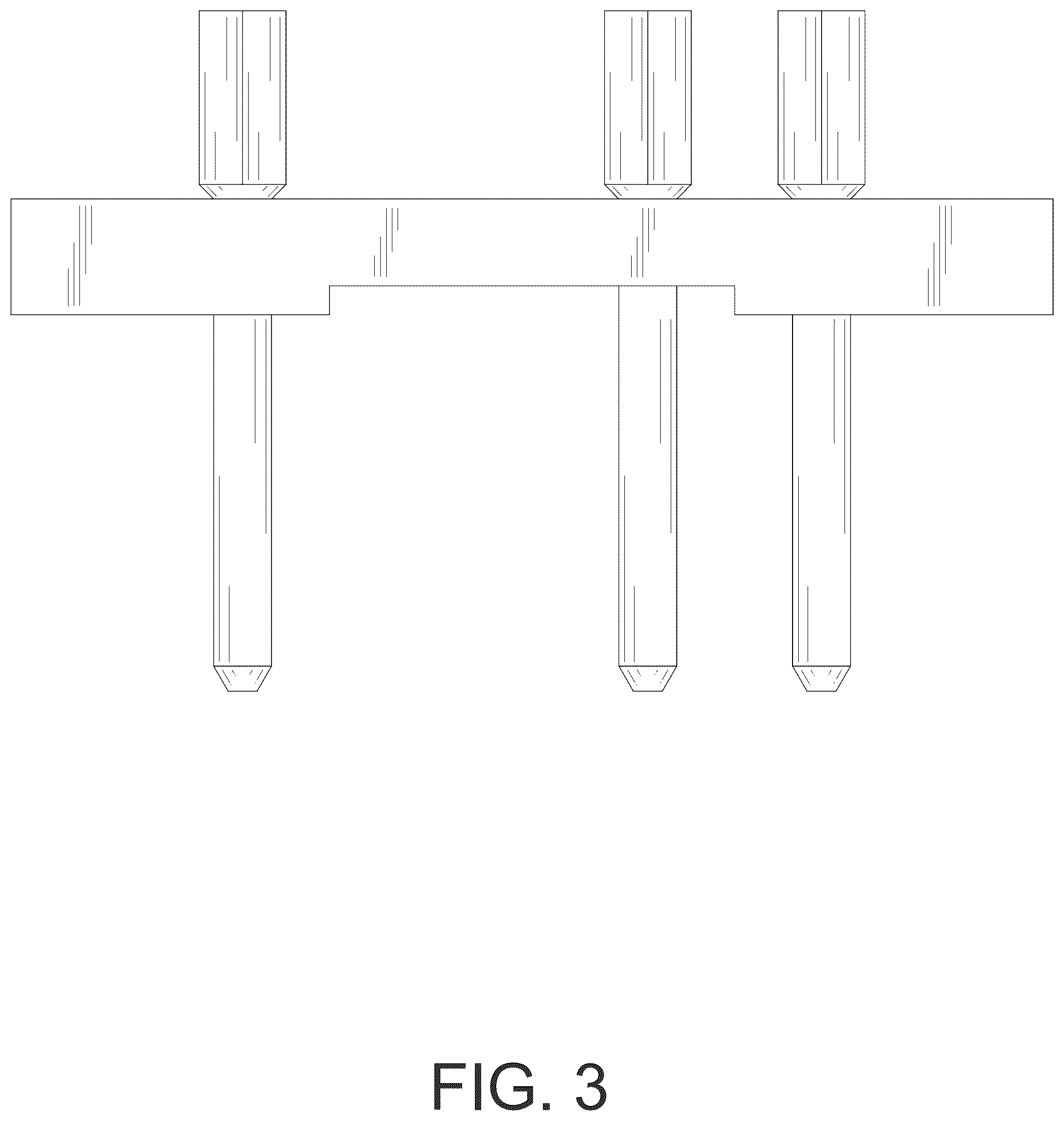 Patent USD1076816 Figure 3 – Coupler pin