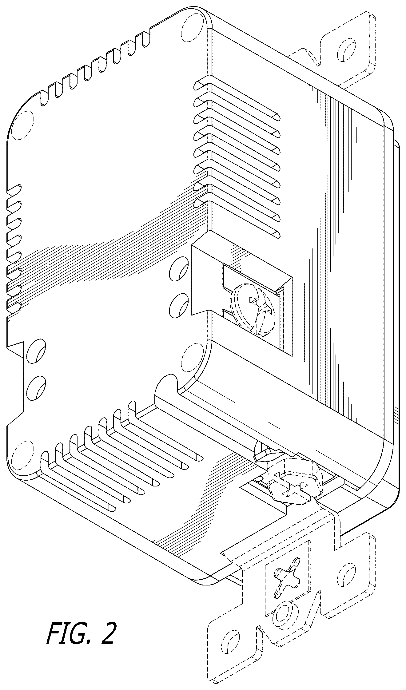 Patent USD1076817 Figure 2 – Interface outlet