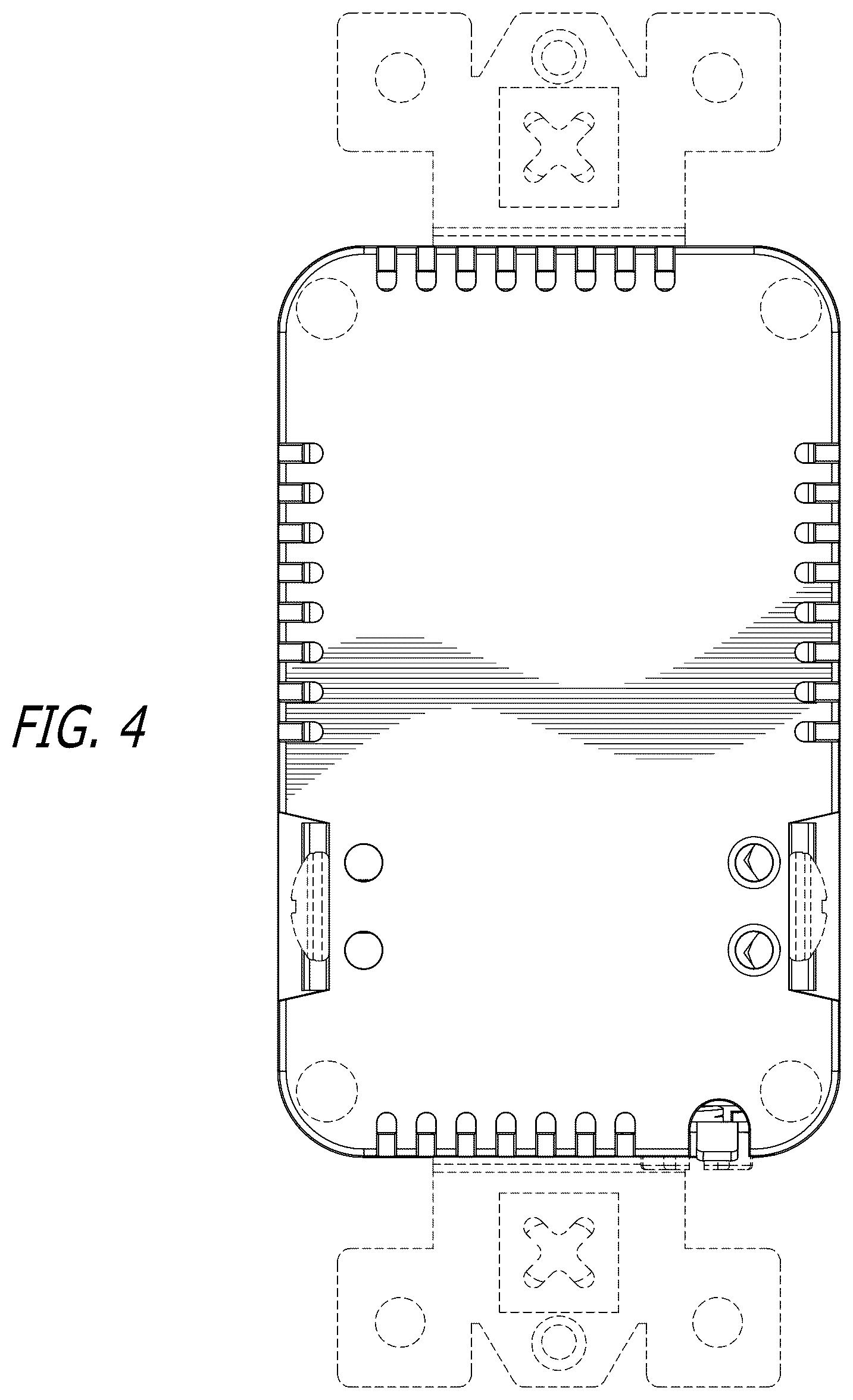 Patent USD1076817 Figure 4 – Interface outlet