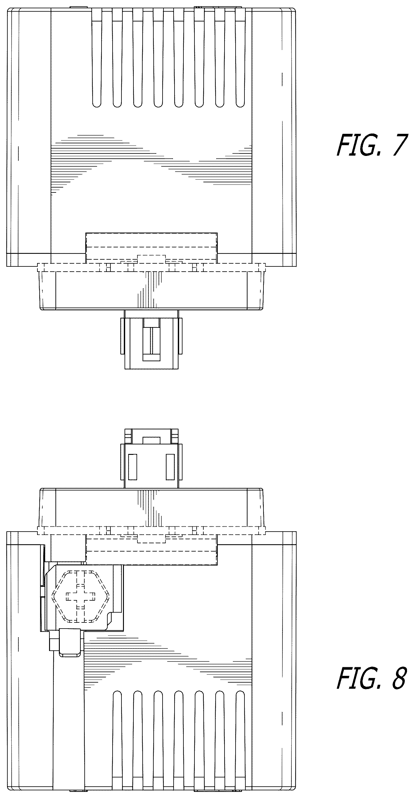 Patent USD1076817 Figure 7 – Interface outlet