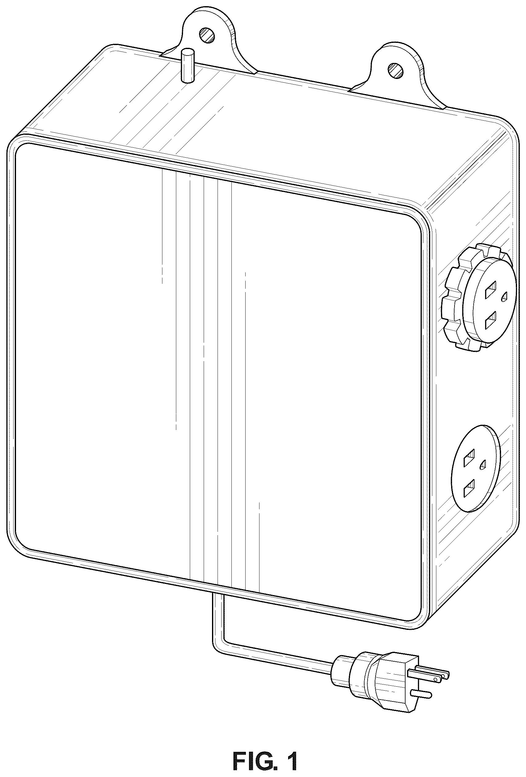Patent USD1076818 Figure 1 – Moveable plug