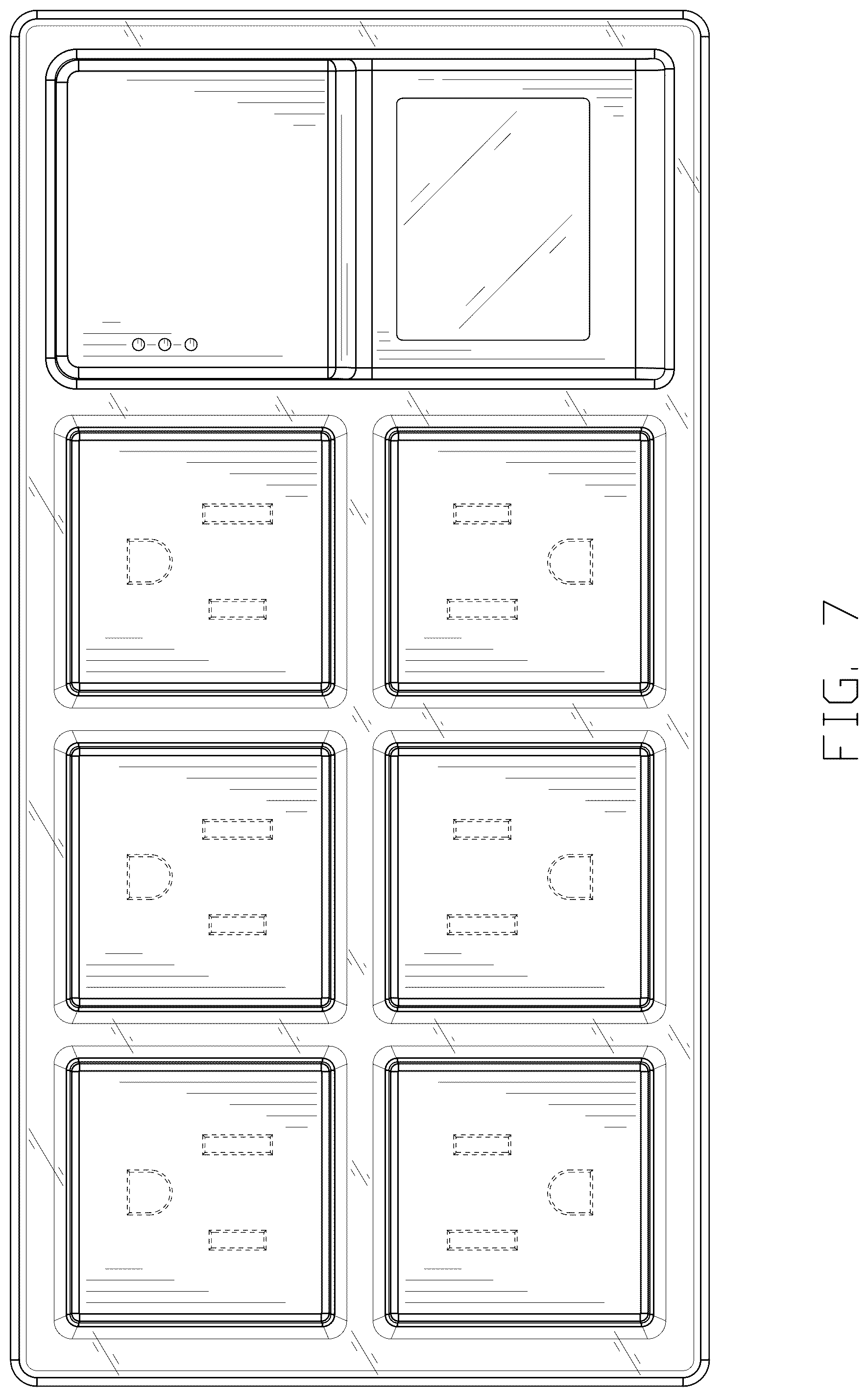 Patent USD1076819 Figure 7 – Power strip