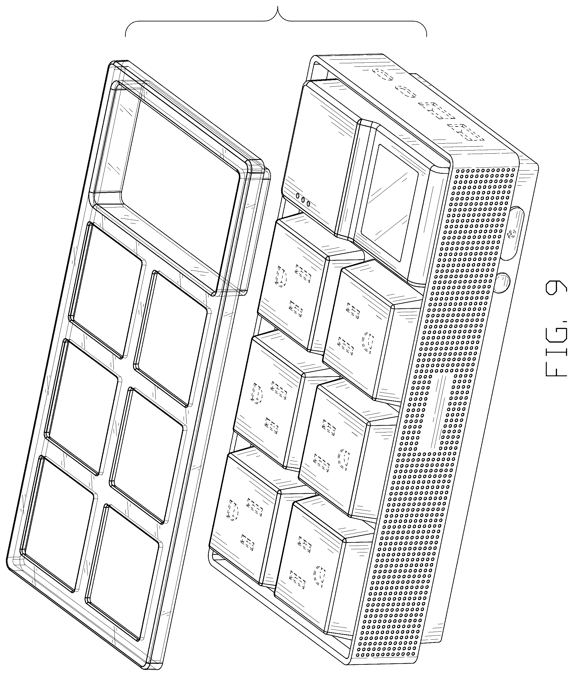 Patent USD1076819 Figure 9 – Power strip