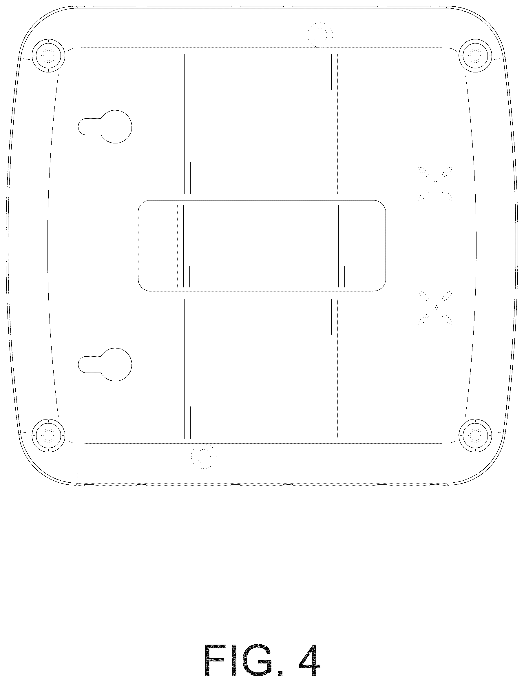 Patent USD1076821 Figure 4 – Power strip