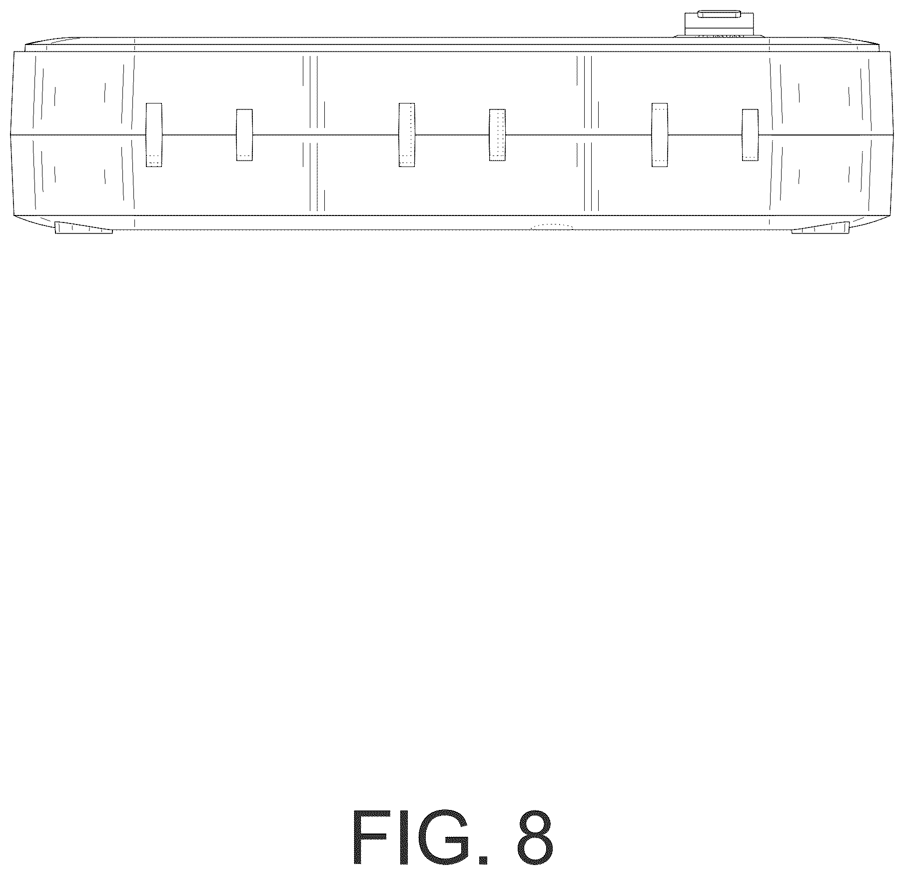 Patent USD1076821 Figure 8 – Power strip