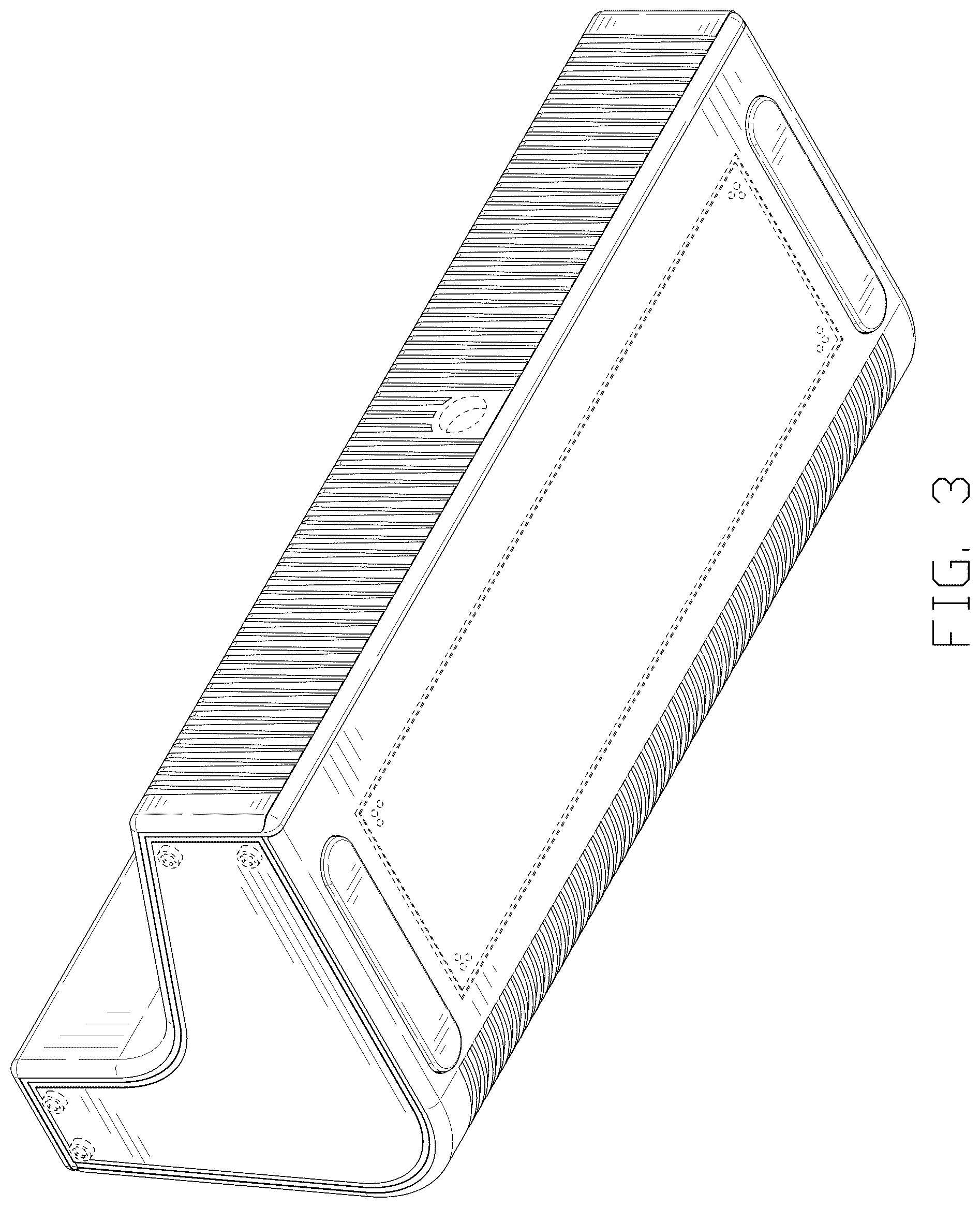 Patent USD1076823 Figure 3 – Power strip