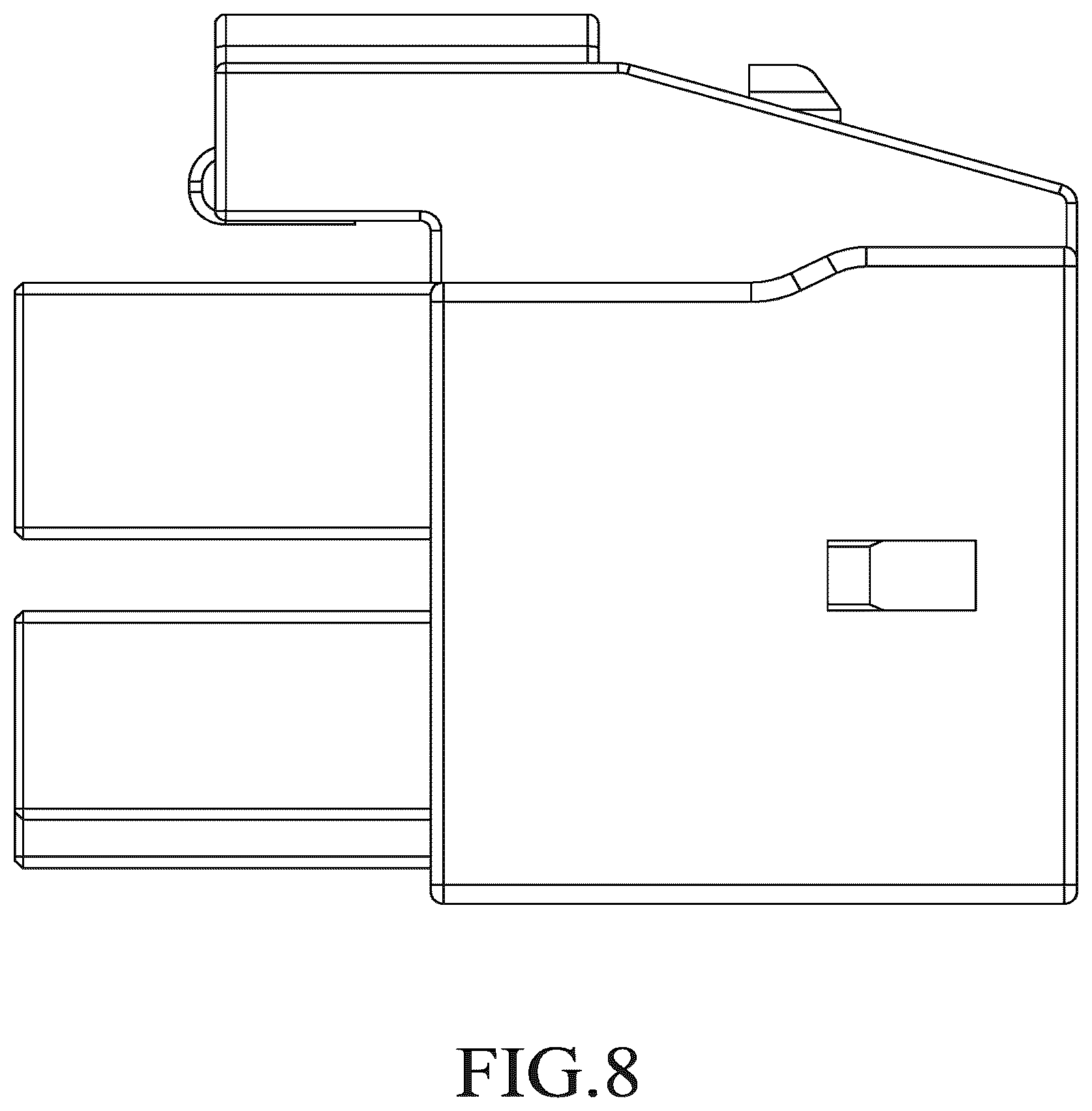 Patent USD1076824 Figure 8 – Electrical connector