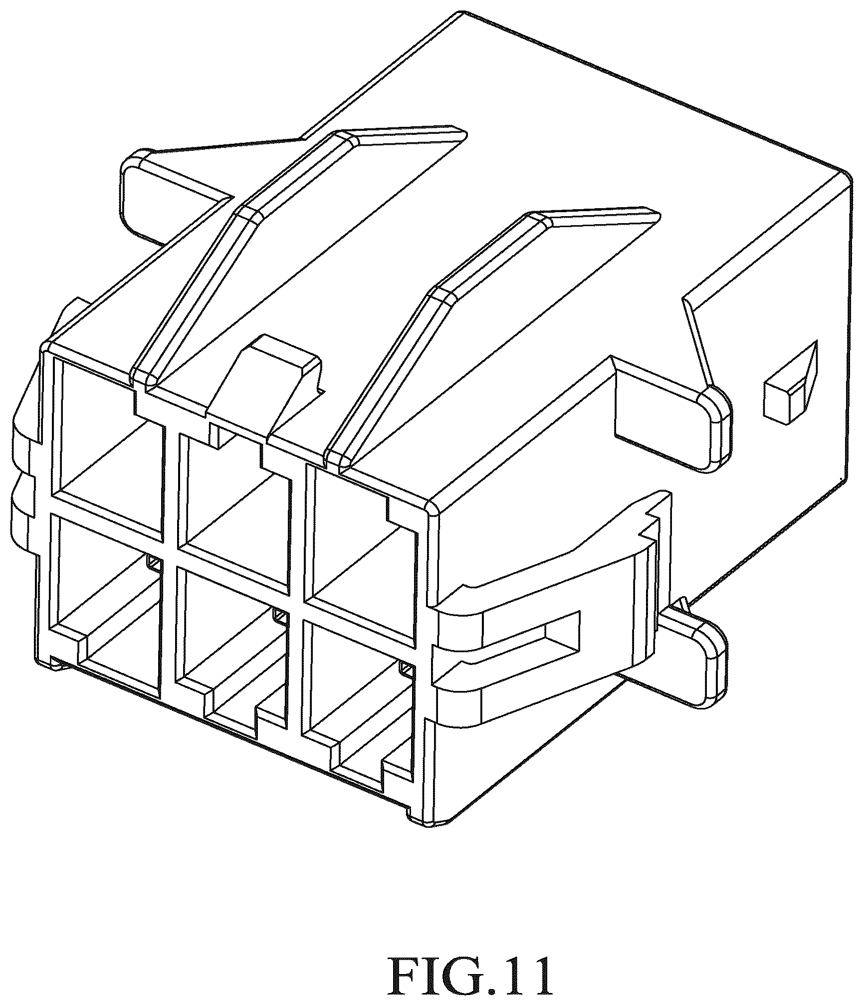 Patent USD1076824 Figure 11 – Electrical connector