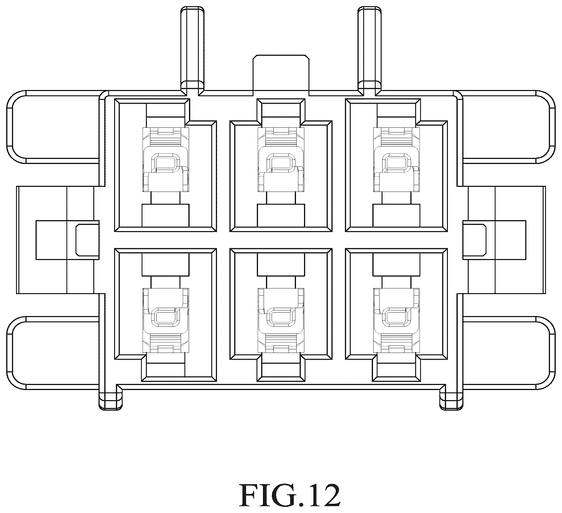 Patent USD1076824 Figure 12 – Electrical connector