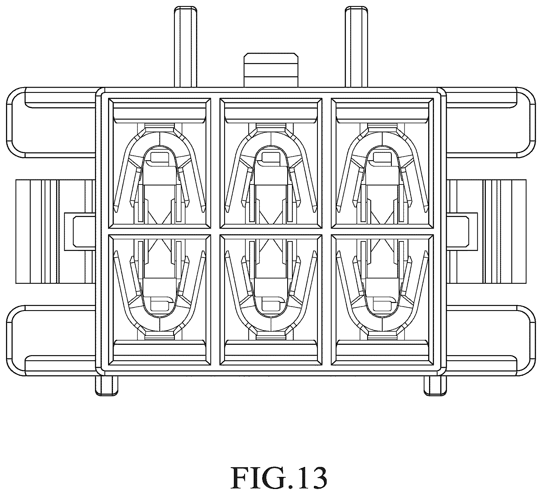 Patent USD1076824 Figure 13 – Electrical connector