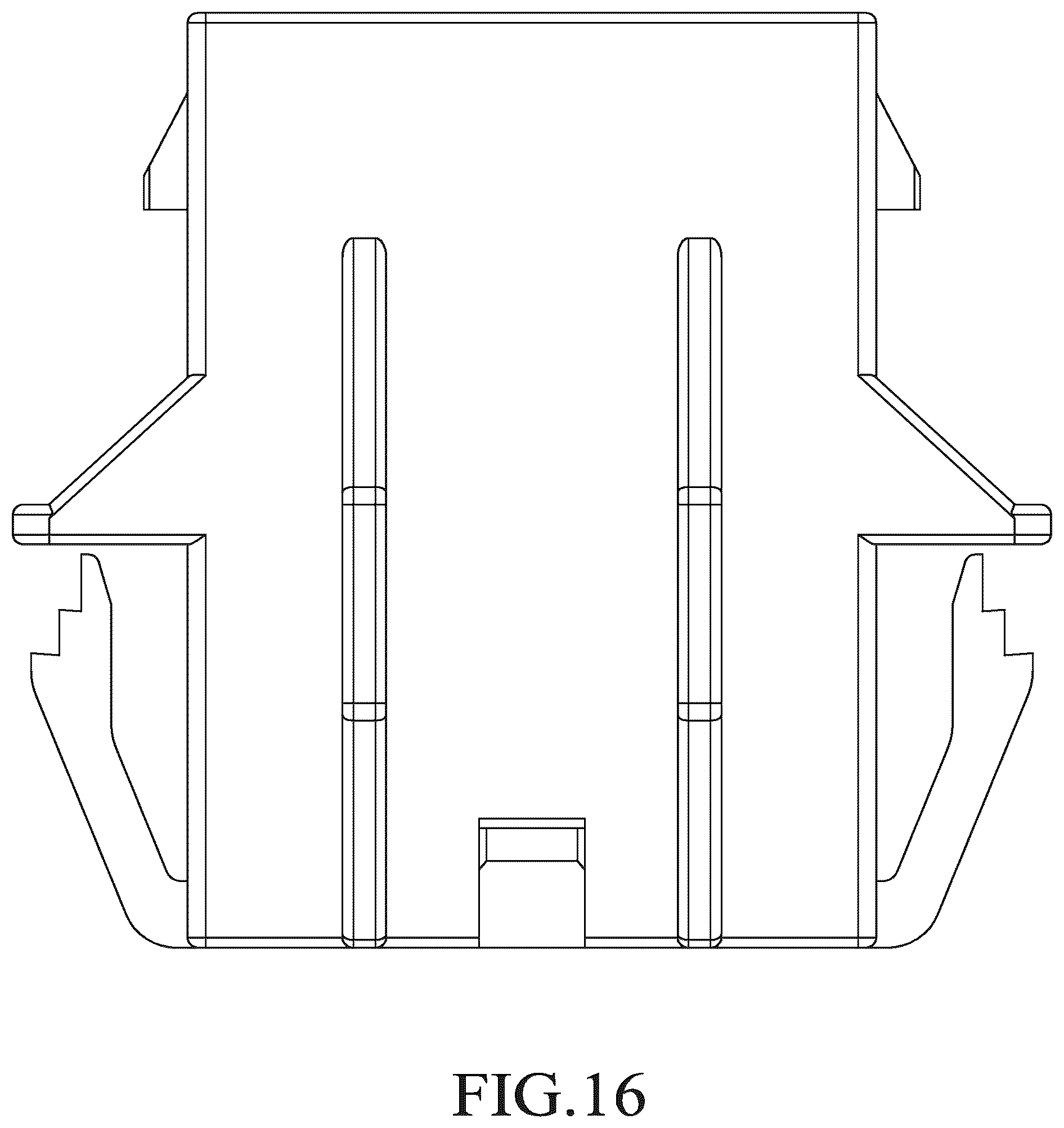 Patent USD1076824 Figure 16 – Electrical connector