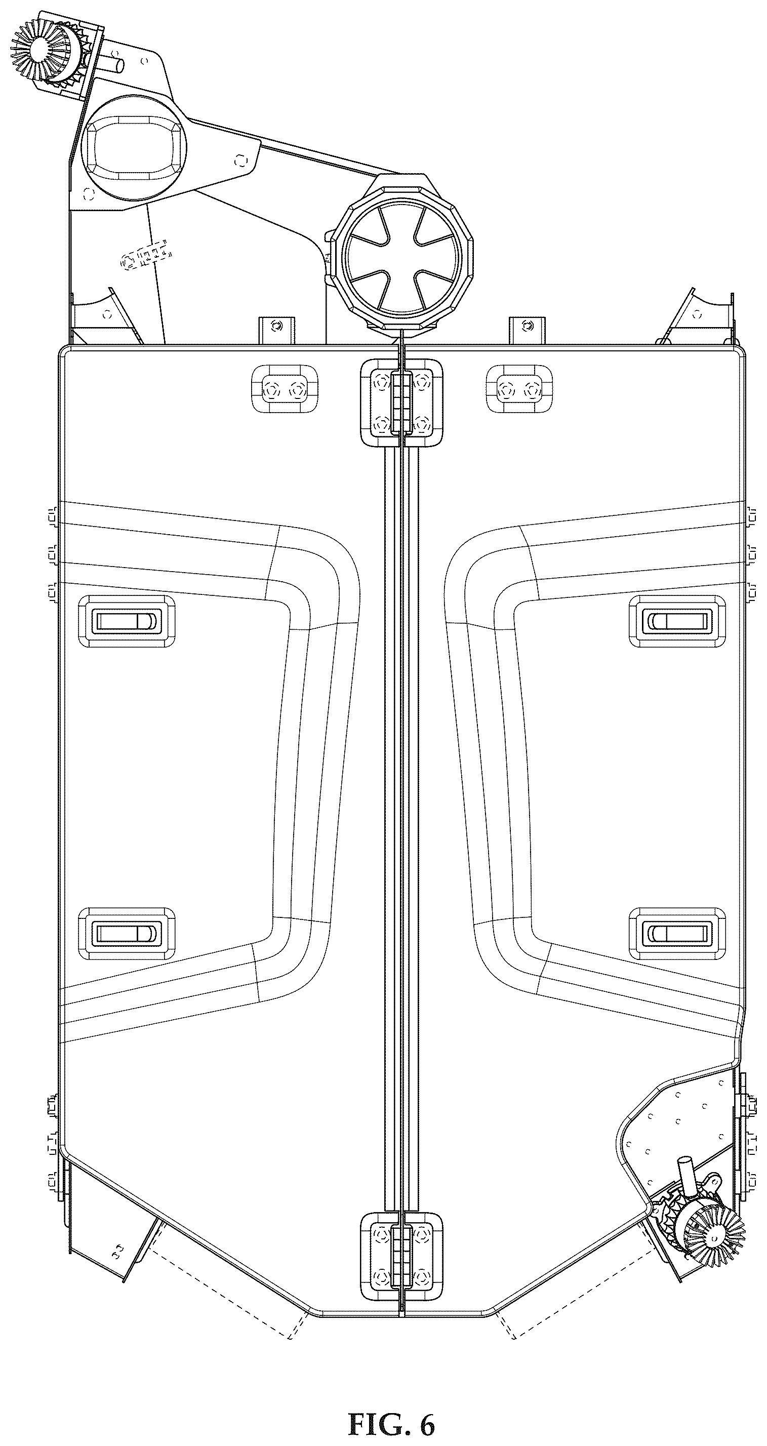 Patent USD1076825 Figure 5 – Electrical component box
