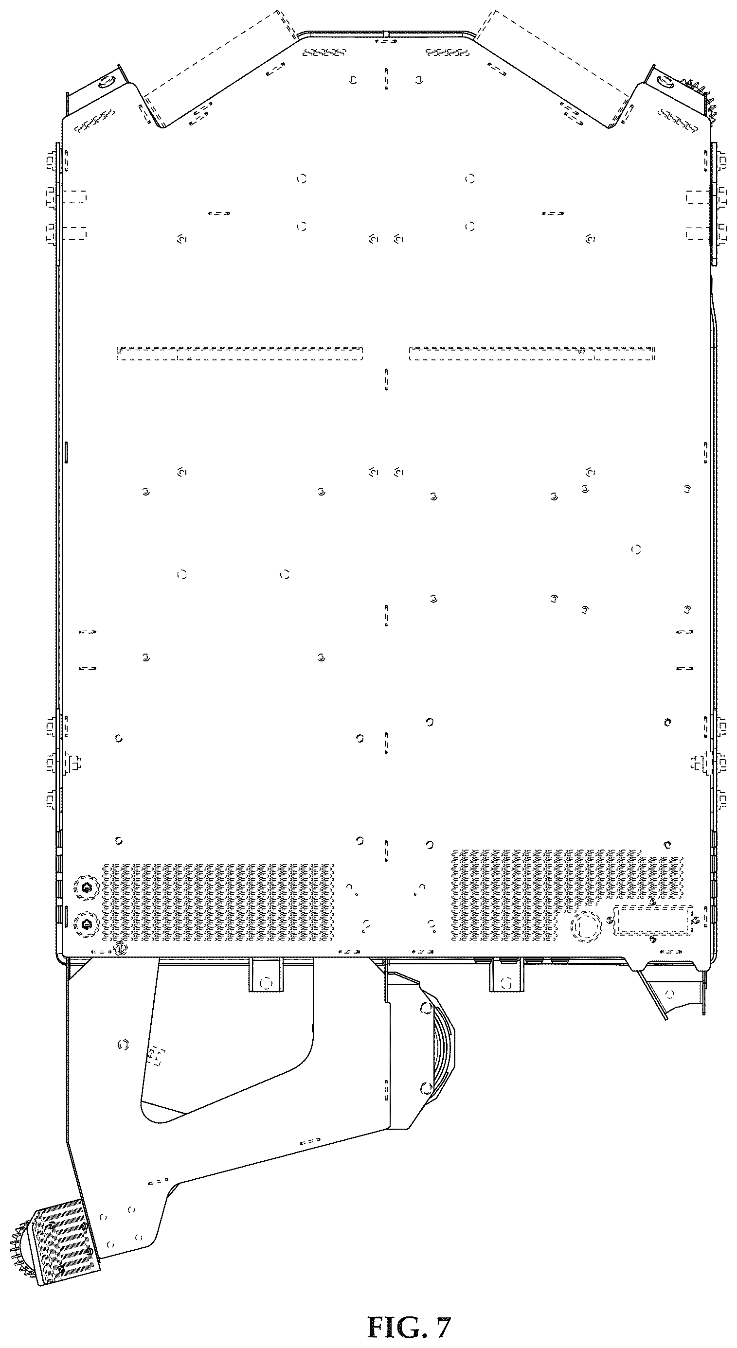 Patent USD1076825 Figure 6 – Electrical component box