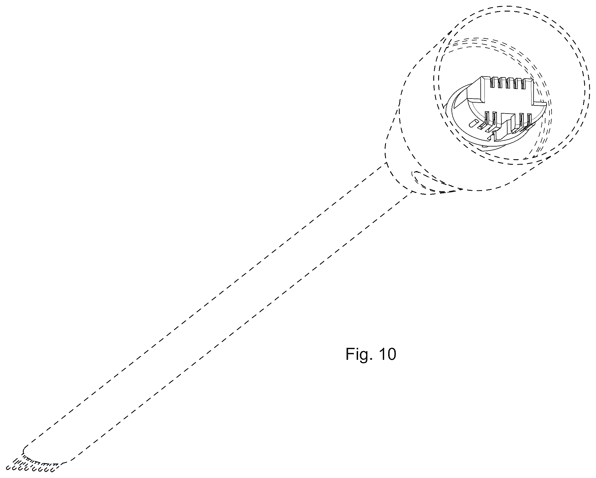 Patent USD1076826 Figure 7 – Medical device electronic connector plug