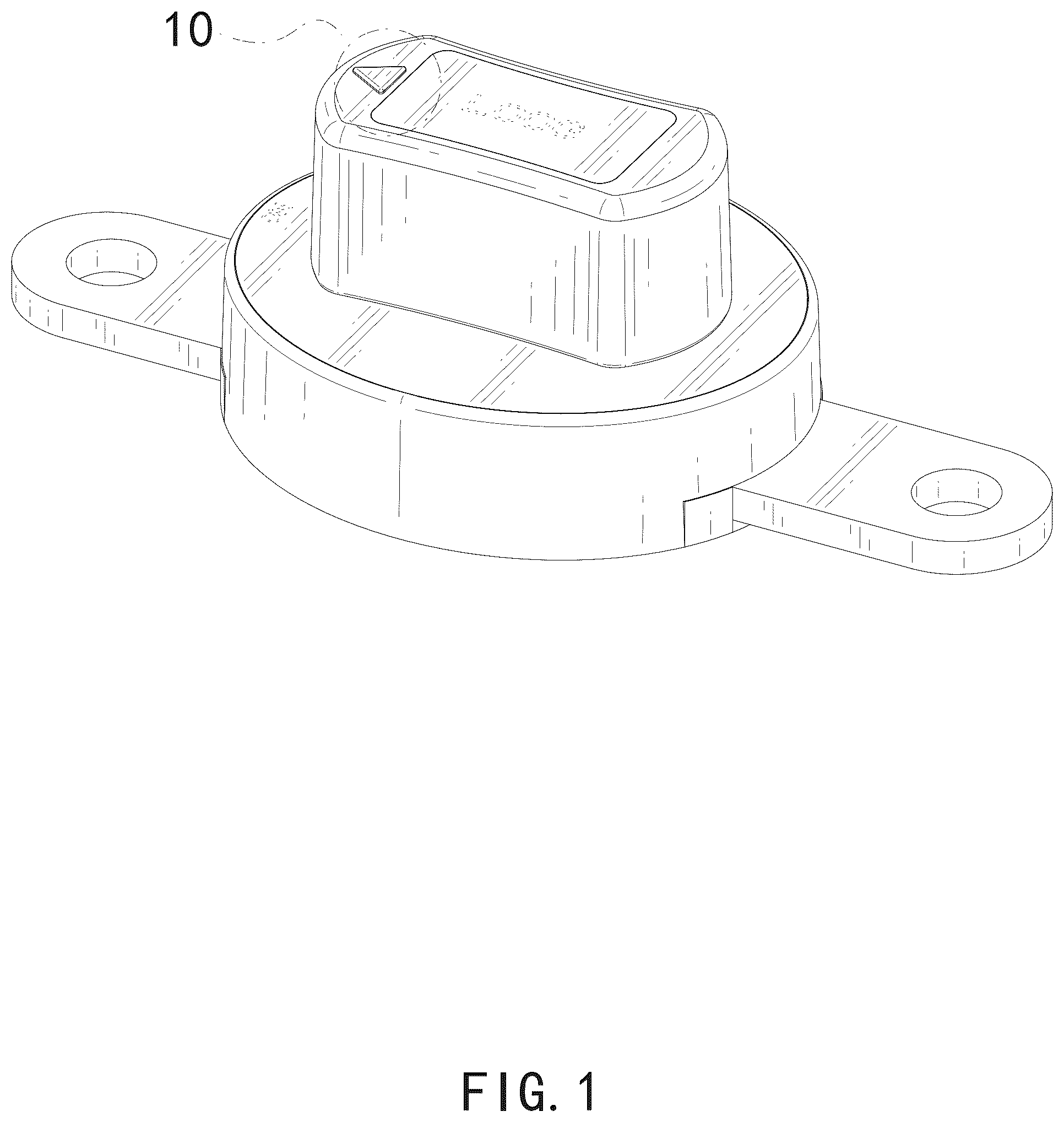 Patent USD1076828 Figure 1 – Battery disconnect switch