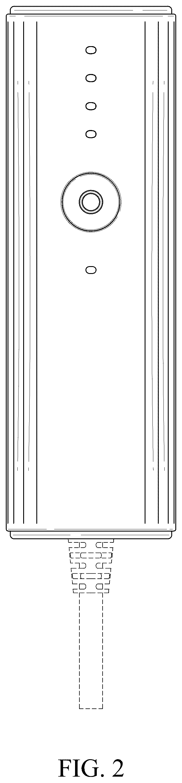 Patent USD1076832 Figure 2 – Controller for therapy device