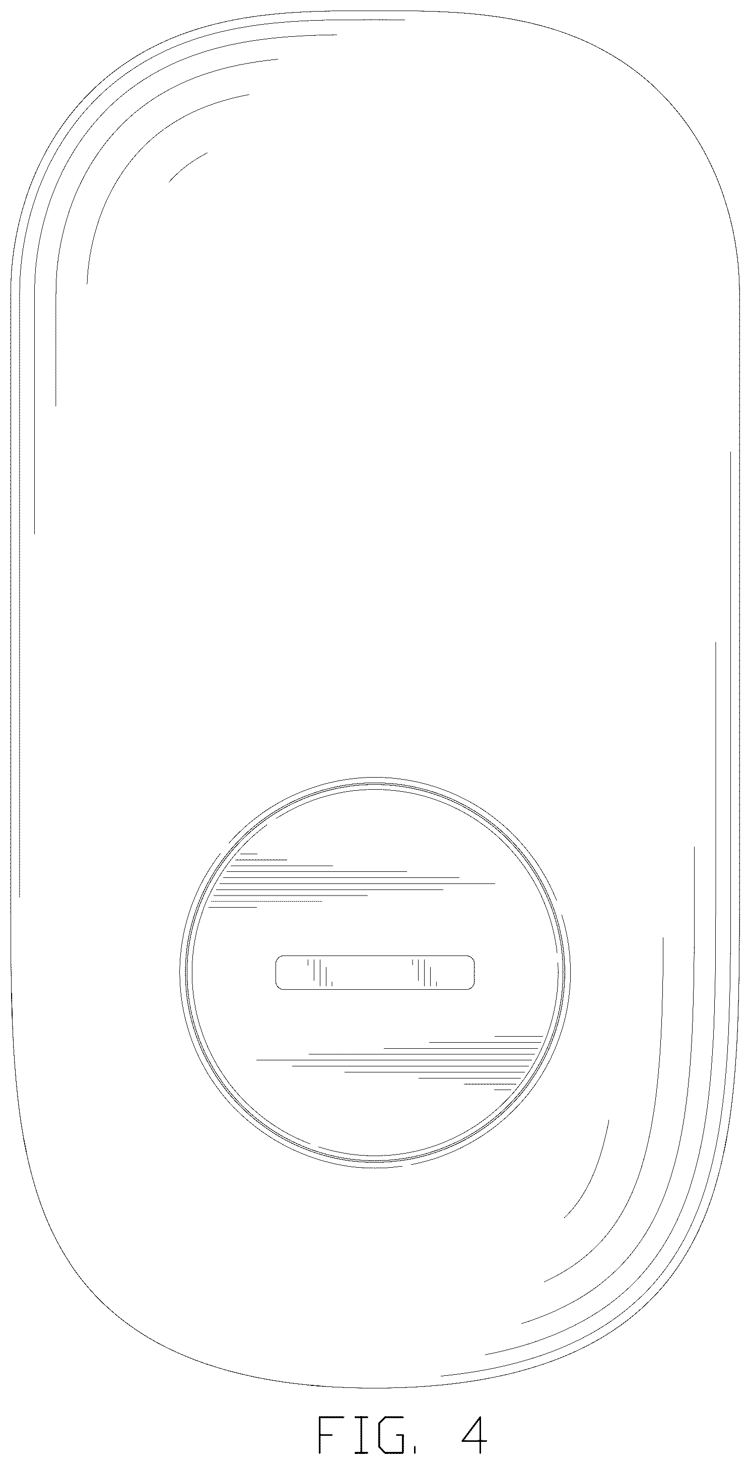 Patent USD1076833 Figure 4 – Remote control for foot stimulator