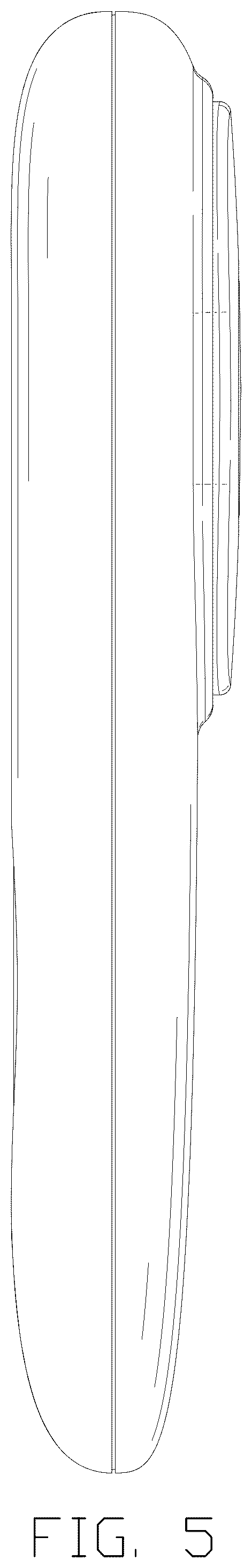 Patent USD1076833 Figure 5 – Remote control for foot stimulator