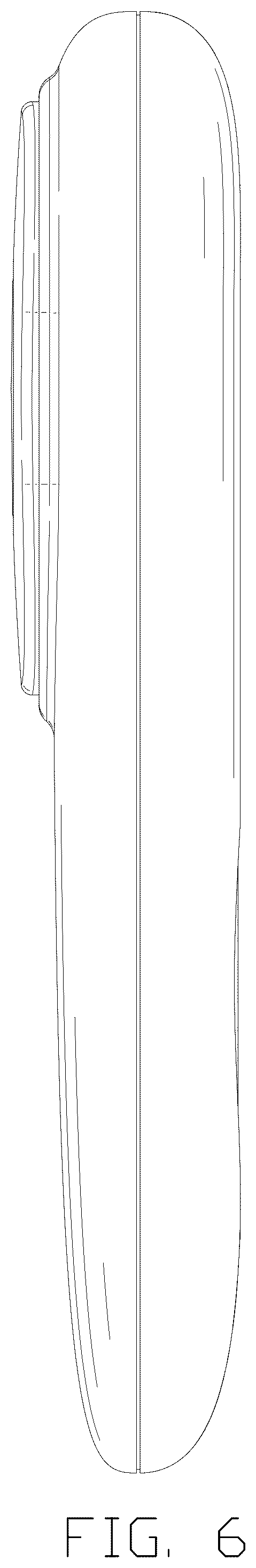 Patent USD1076833 Figure 6 – Remote control for foot stimulator