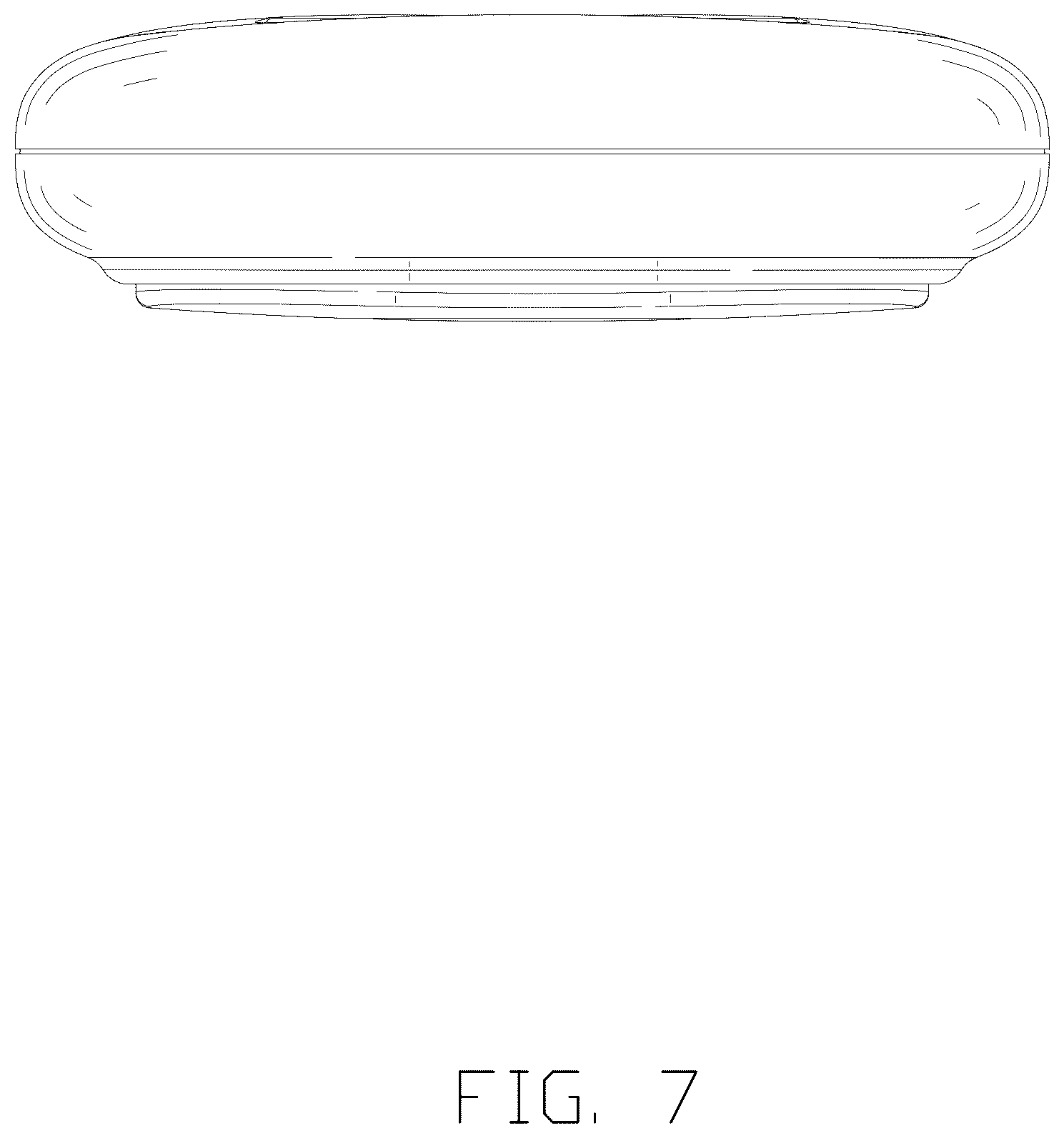Patent USD1076833 Figure 7 – Remote control for foot stimulator