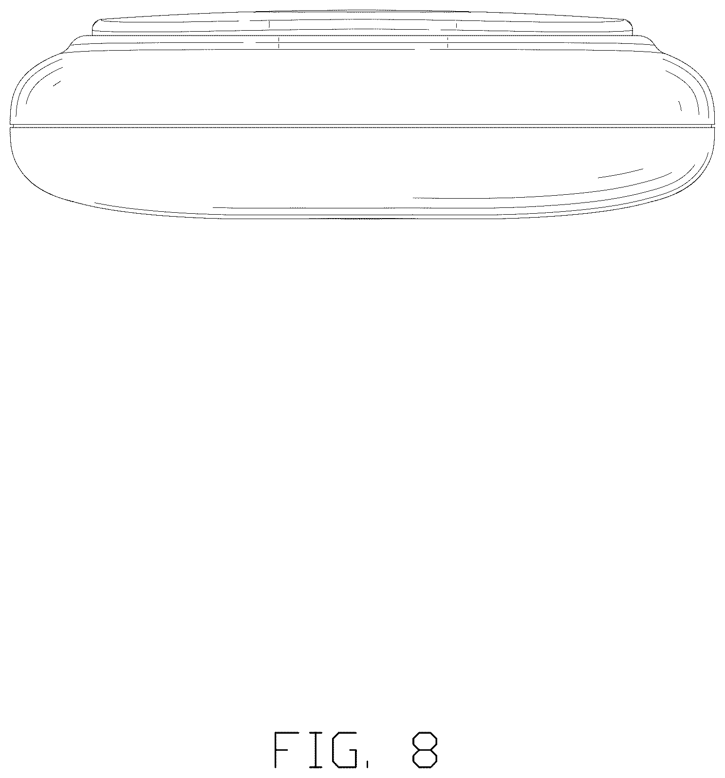 Patent USD1076833 Figure 8 – Remote control for foot stimulator