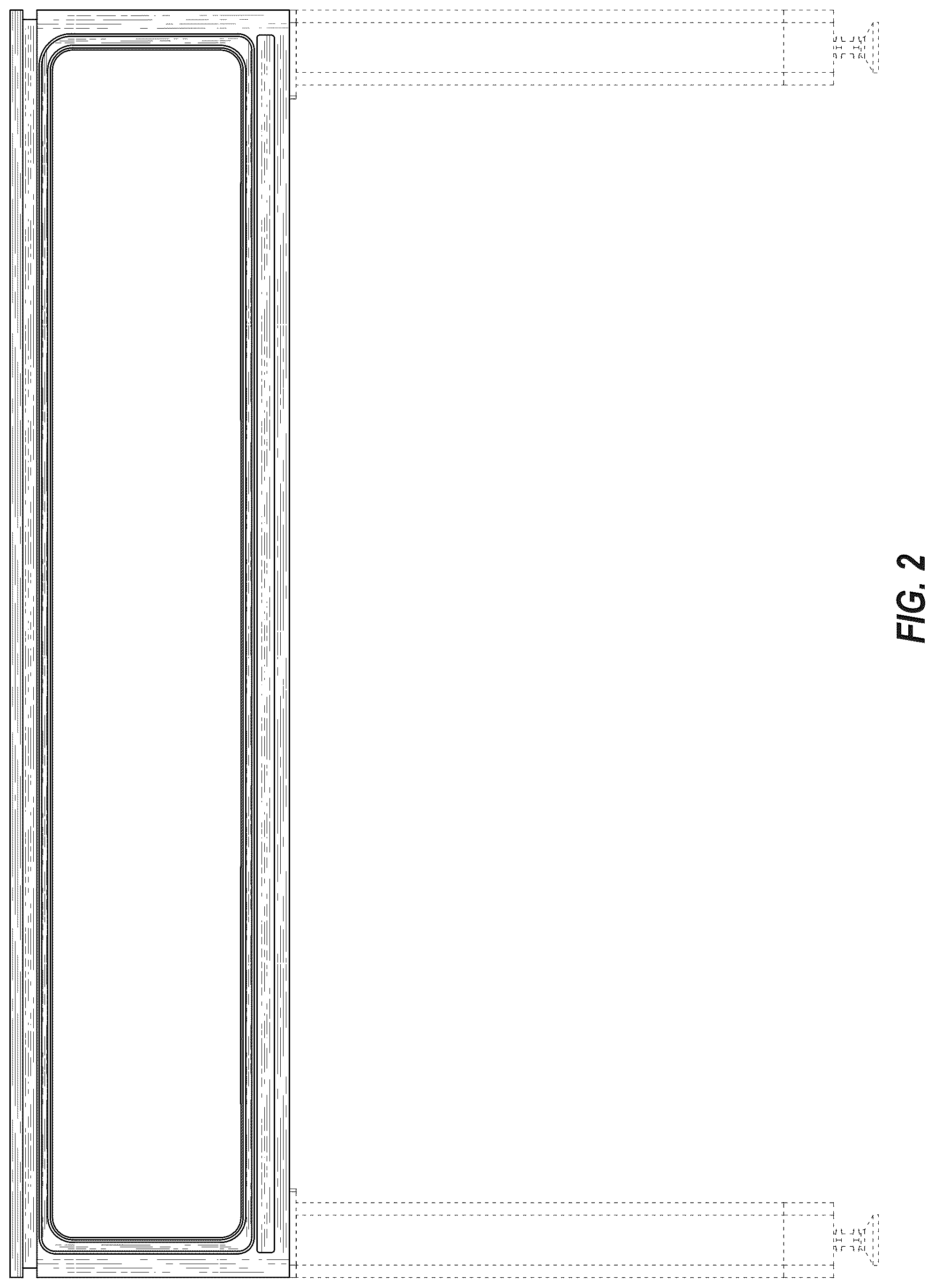 Patent USD1076836 Figure 2 – Mainframe with integrated lid