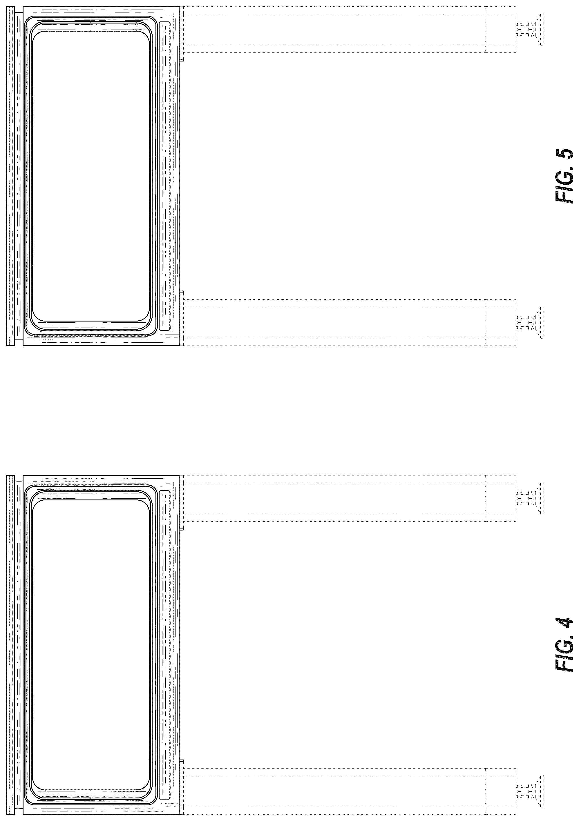 Patent USD1076836 Figure 4 – Mainframe with integrated lid