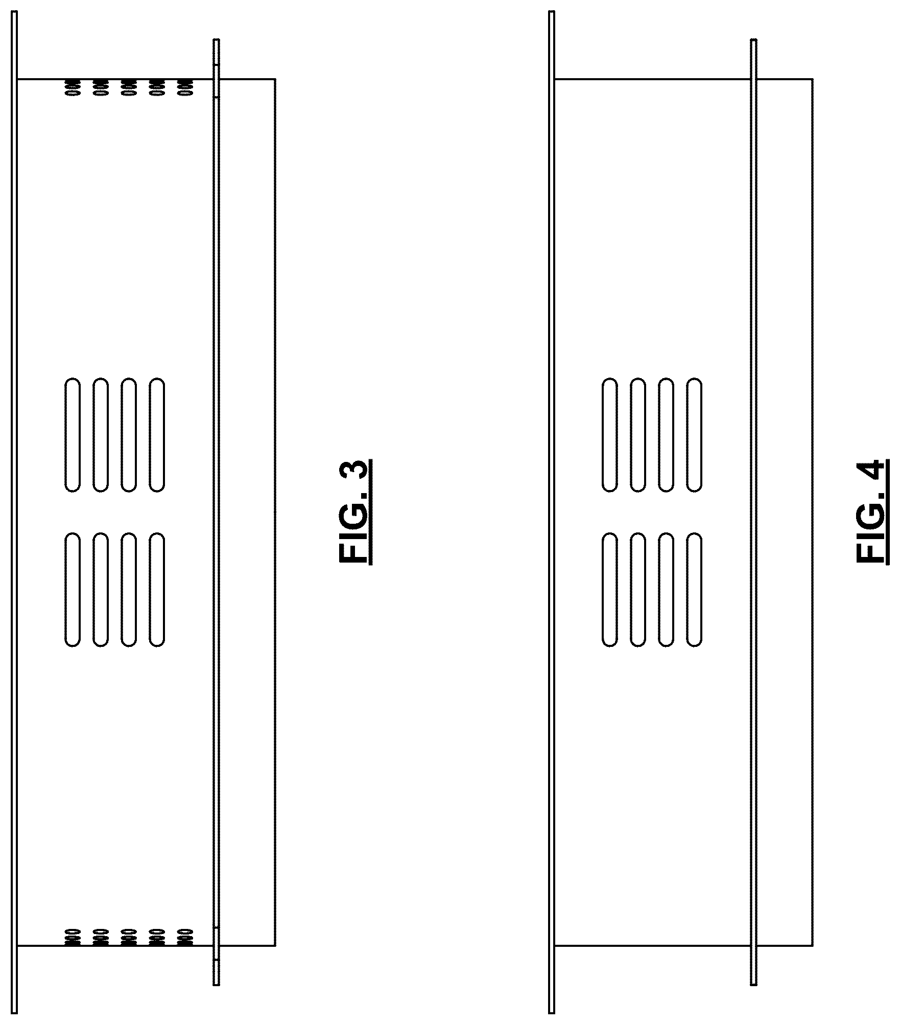 Patent USD1076837 Figure 3 – Baffle
