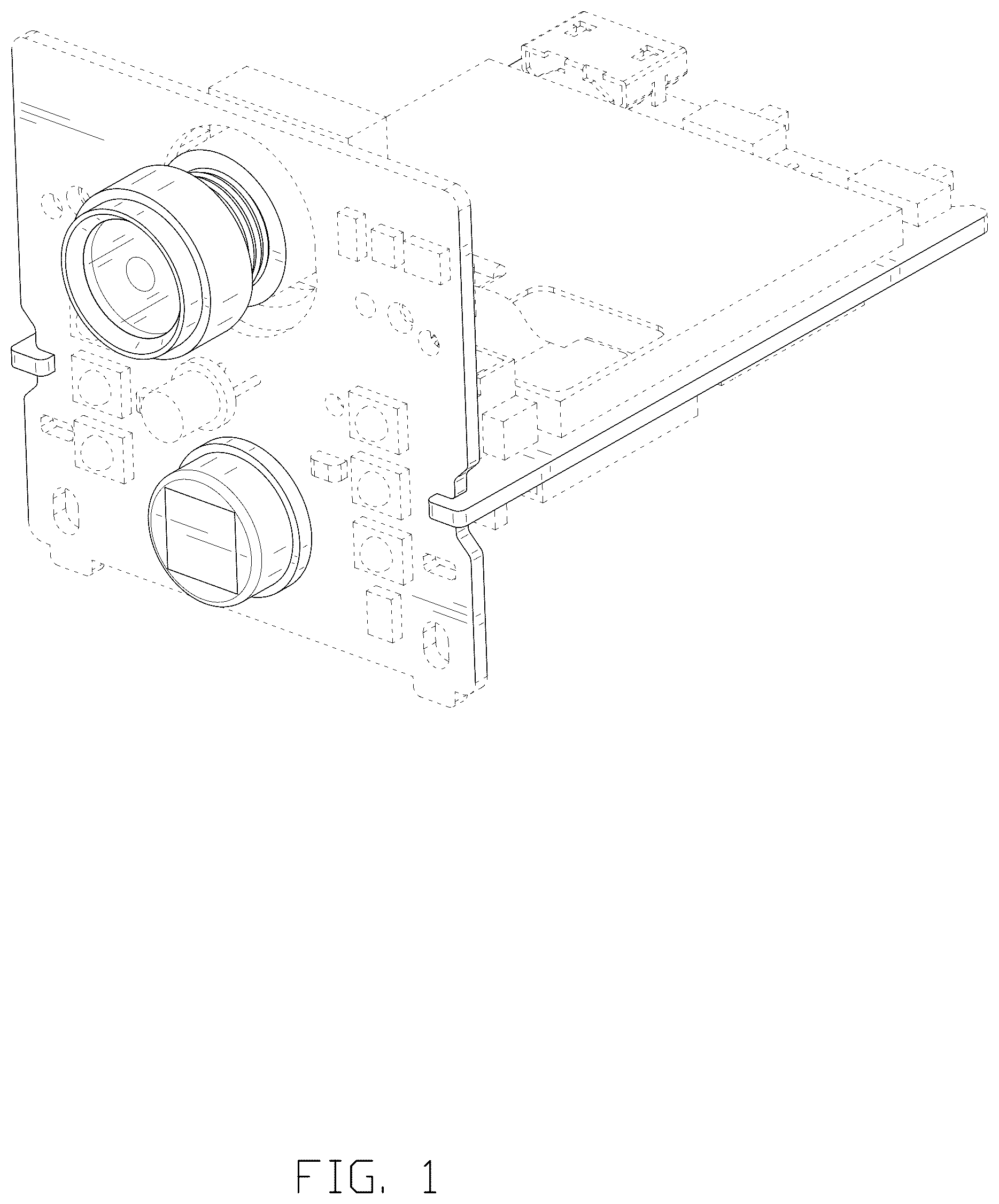 Patent USD1076838 — Camera circuit board — Figure 1